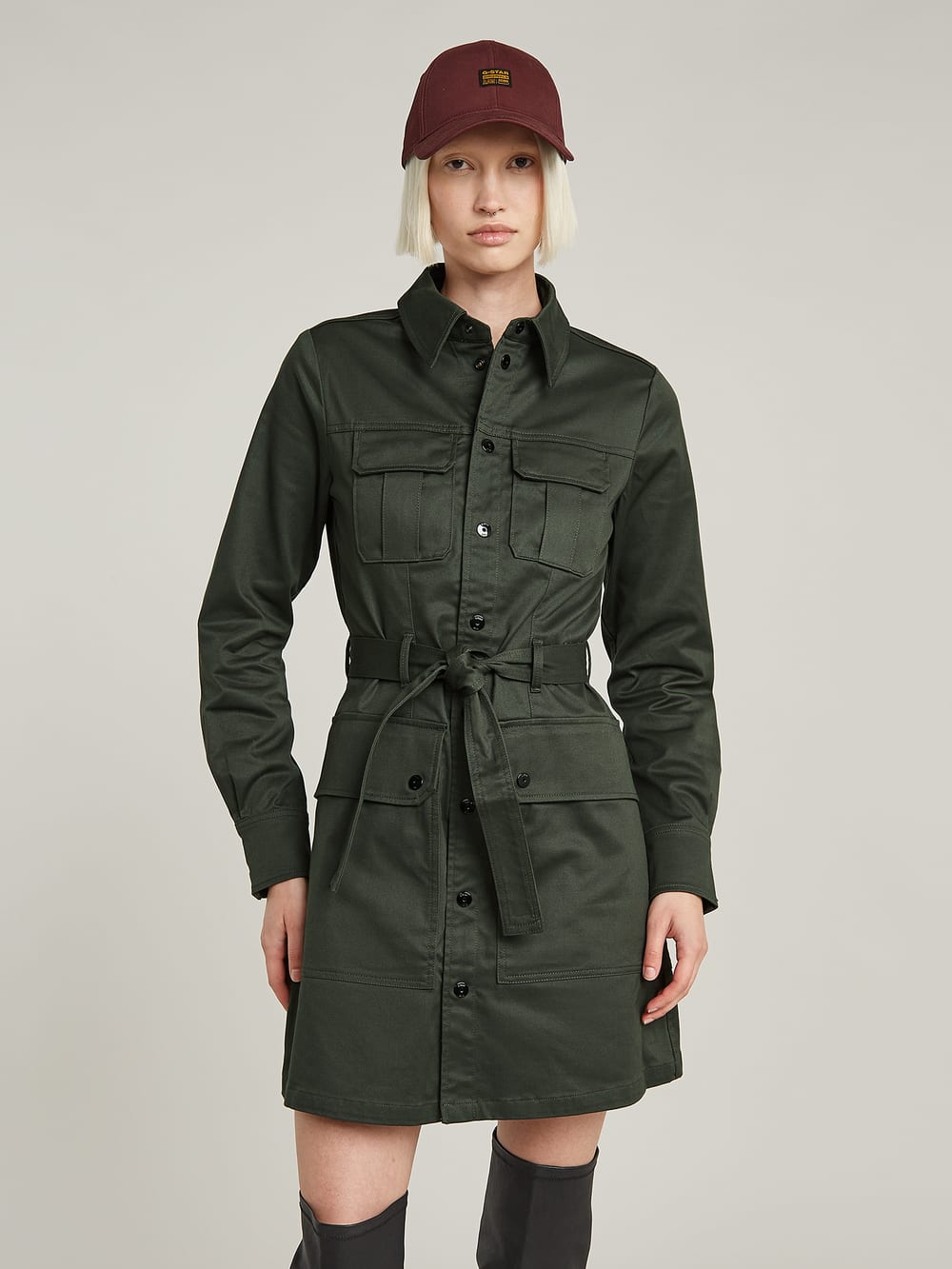 Robes femme Robes chemise et robes pull G Star RAW FR FR