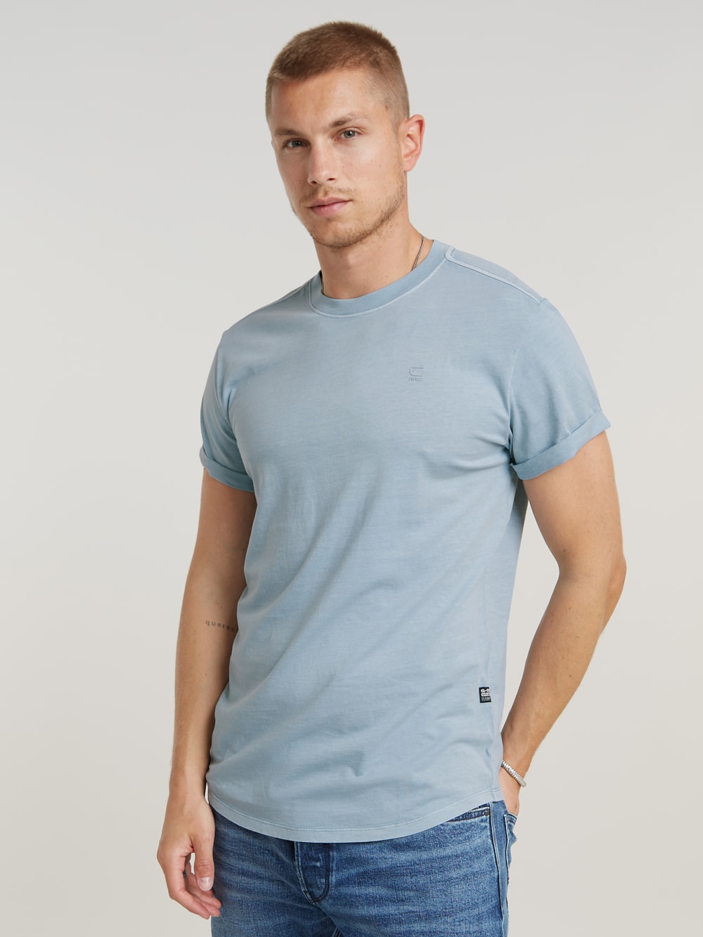 Woven tee jurk g star best sale