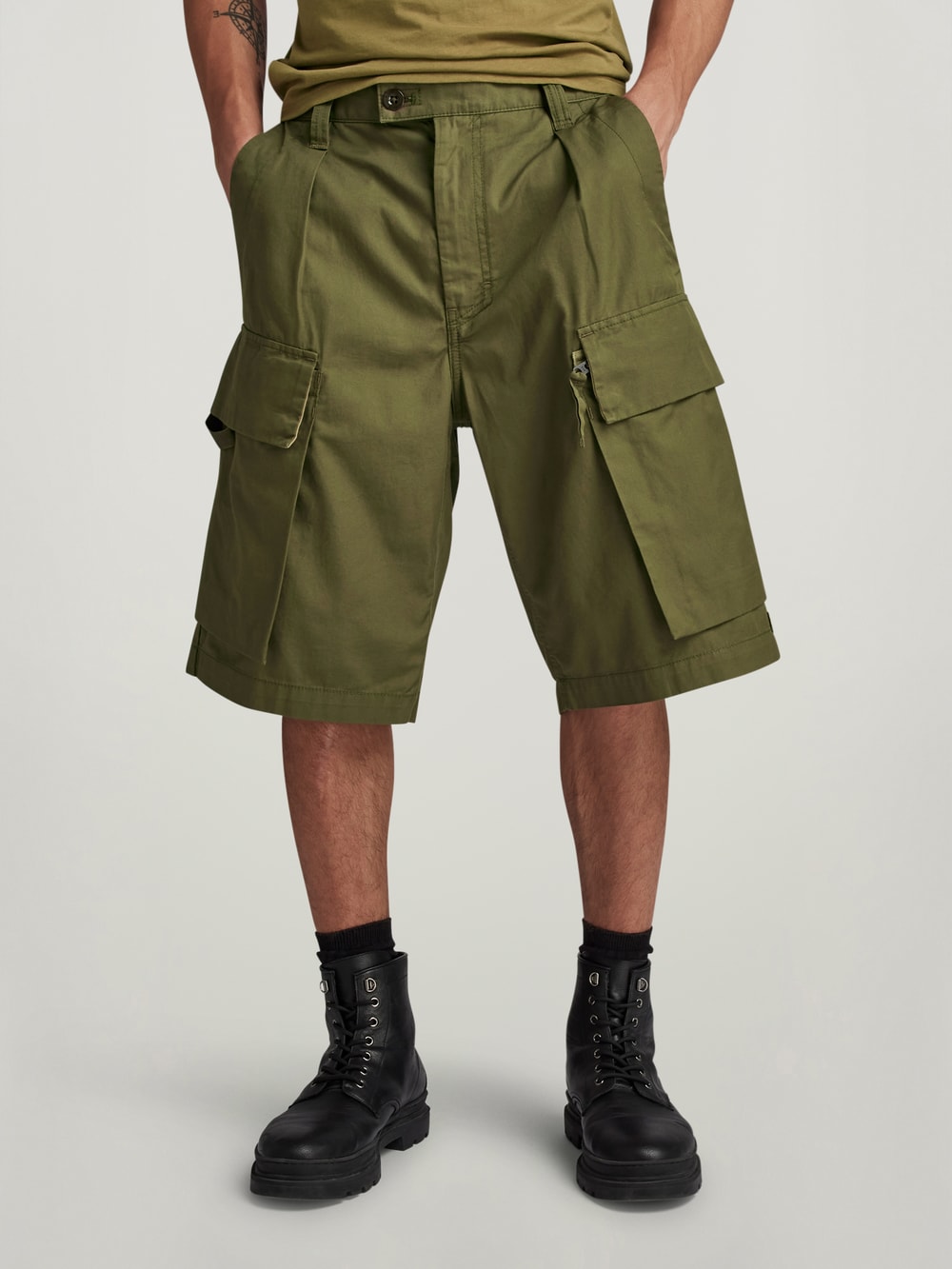 Men s Cargo Shorts Camo Long Cargo Shorts G Star RAW CA
