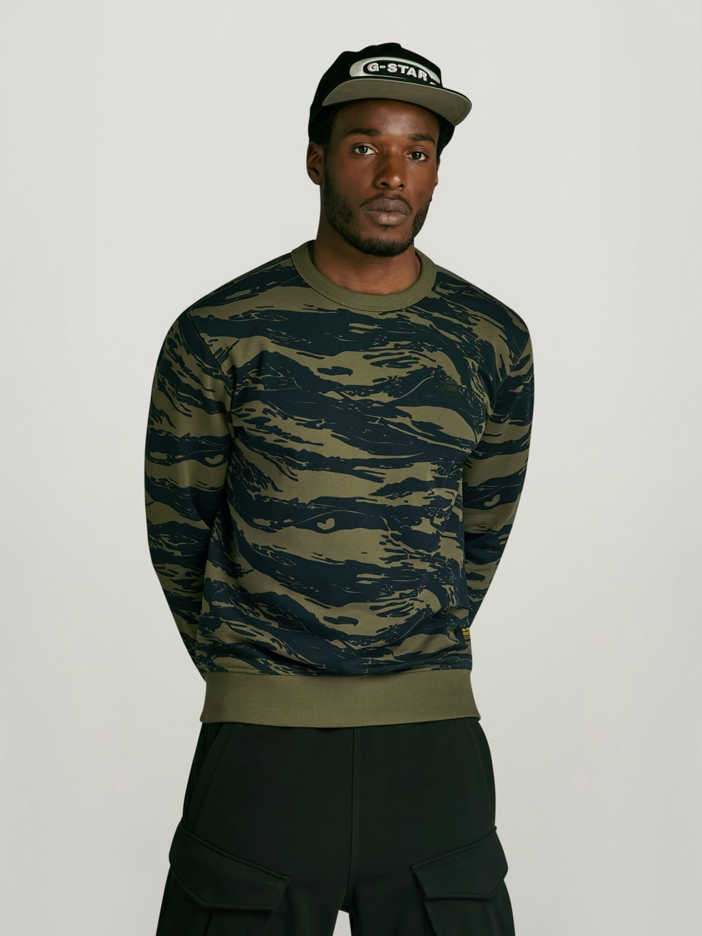 G star camo hoodie sale