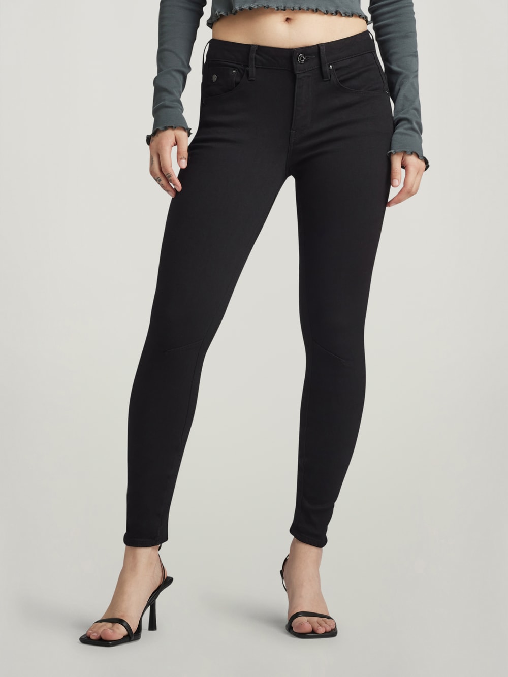 Womans black jeans hot sale