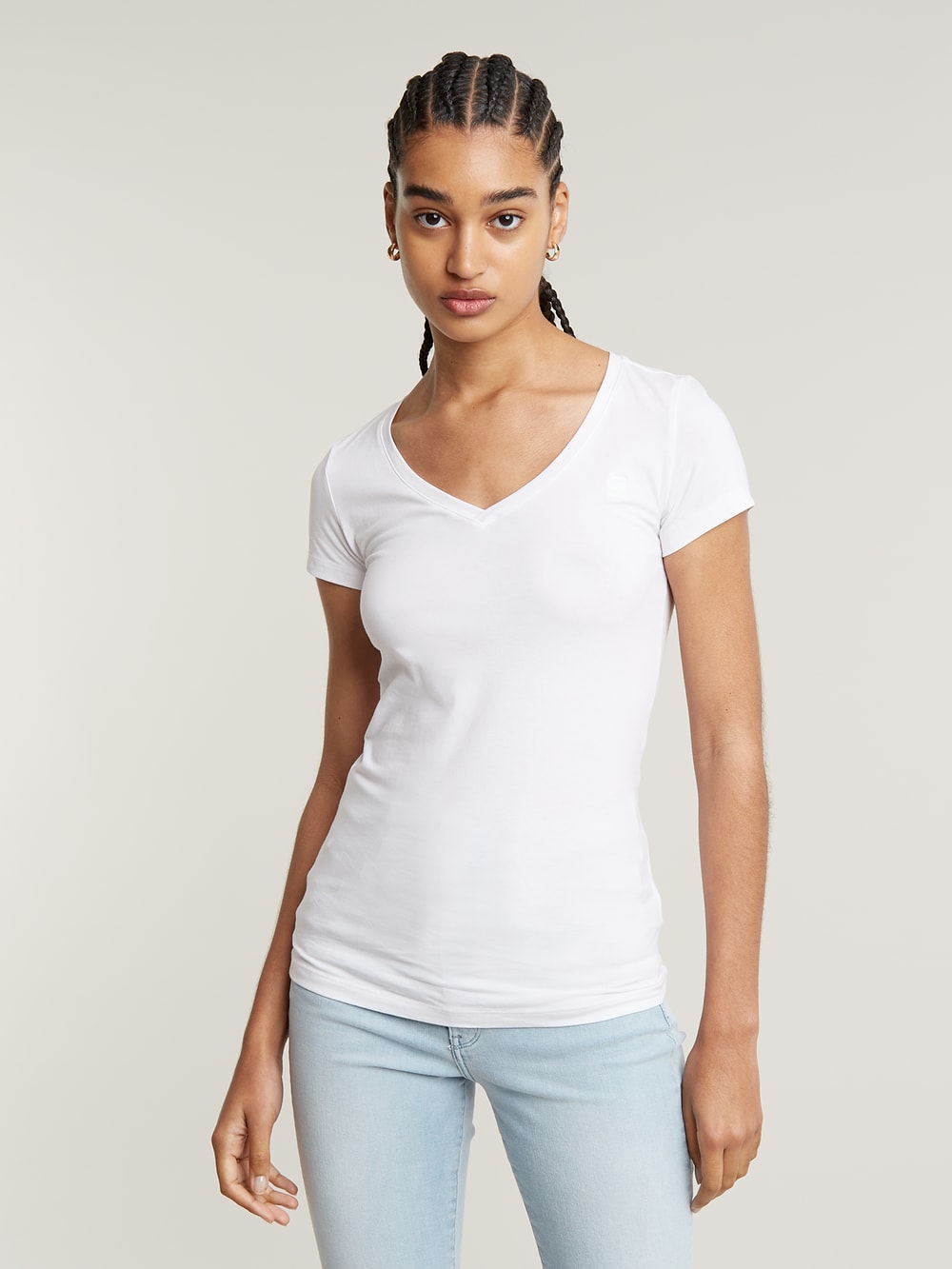 Basic effen dames T shirts G Star RAW NL