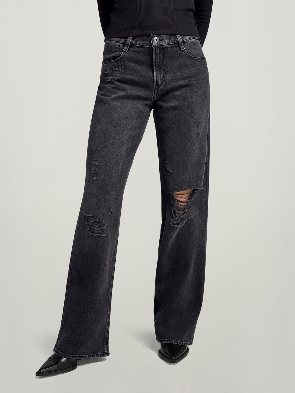【値下げ】 Black | Jeans Loose Waist Low Judee | US G-STAR® パンツ