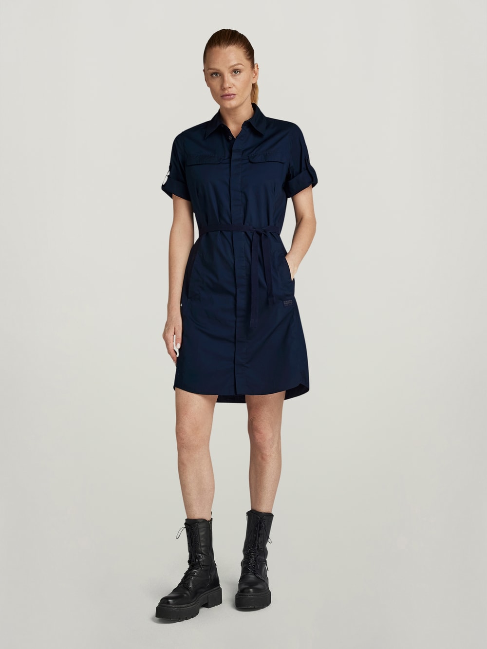 Robes femme Robes chemise et robes pull G Star RAW FR FR