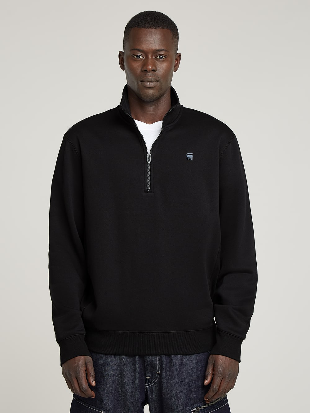 Premium Core Zip Thru Hoodie | ブラック | G-STAR® JP