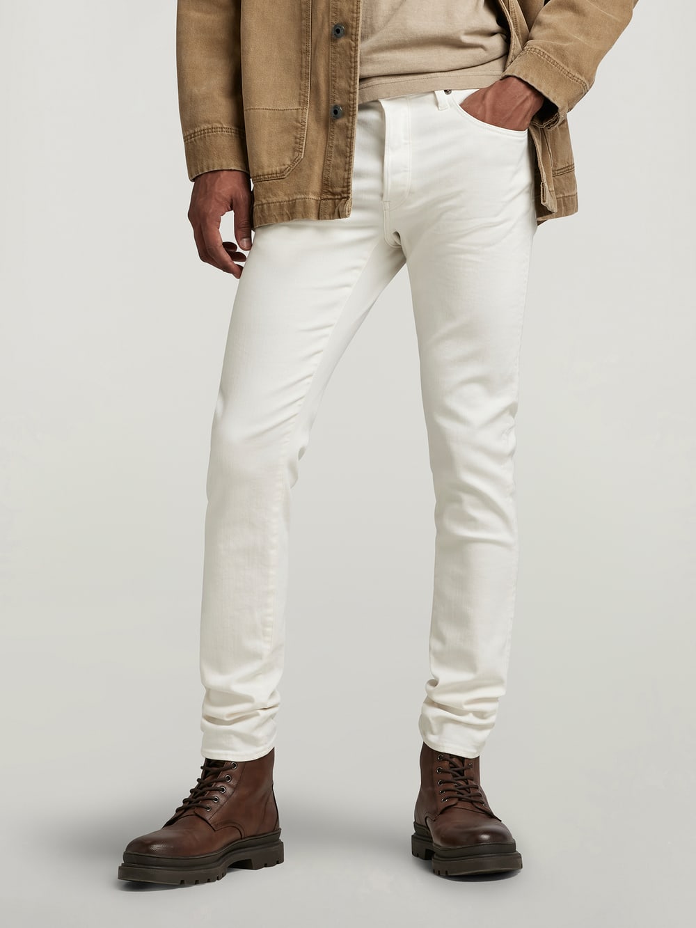 通販生活 ファッション | Jeans Slim 3301 ホワイト JP G-STAR® | パンツ