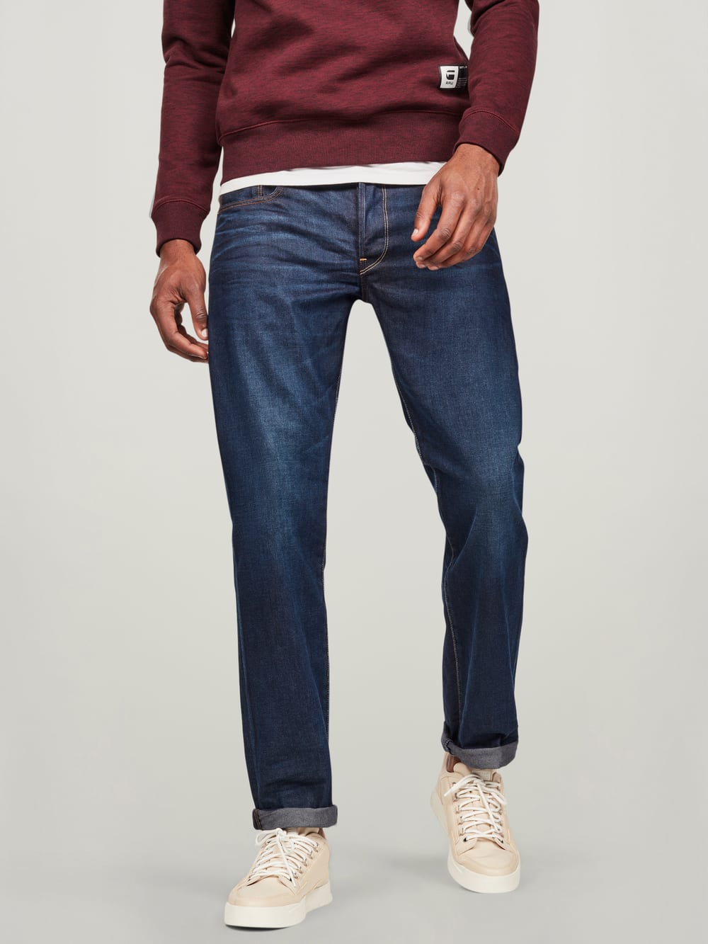 Jean 3301 Straight Bleu fonce G STAR FR
