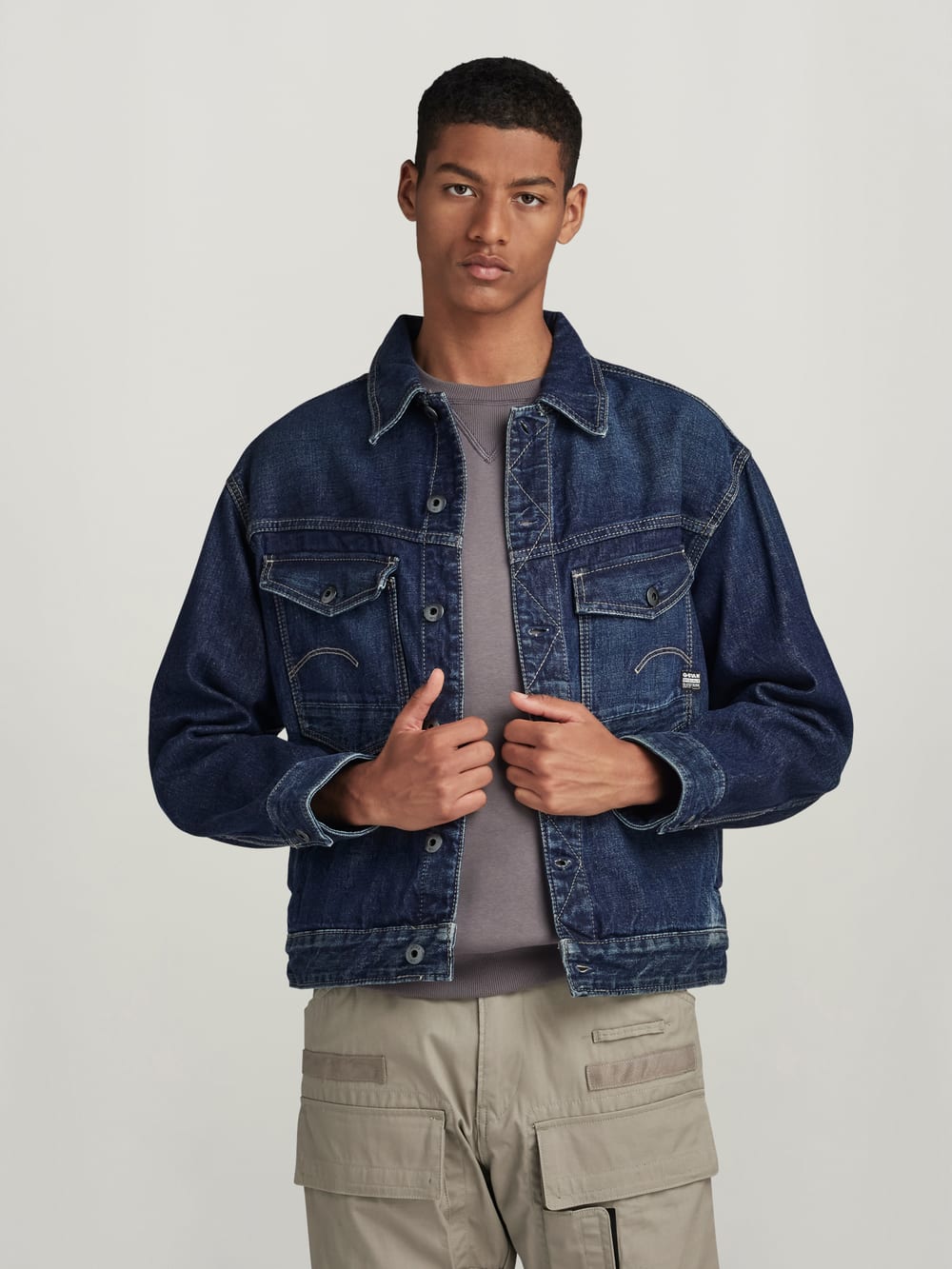 Men s Jean Jackets Oversized Denim Jacket G Star RAW CA