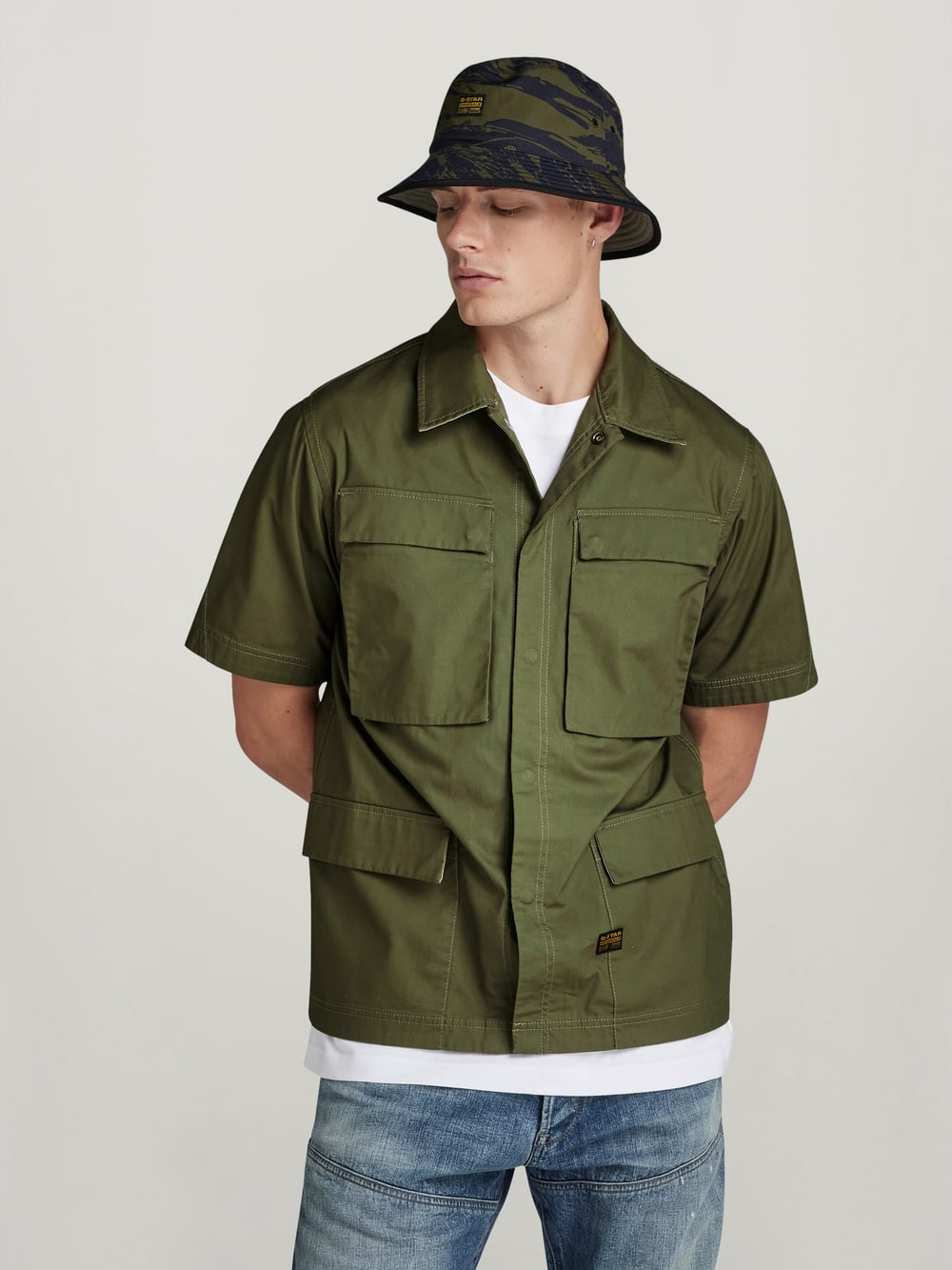G star overshirt sale sale