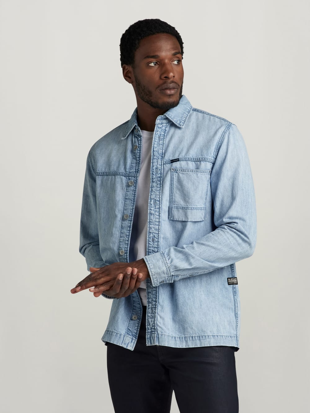Chemises en jean homme Chemises en denim G Star RAW FR
