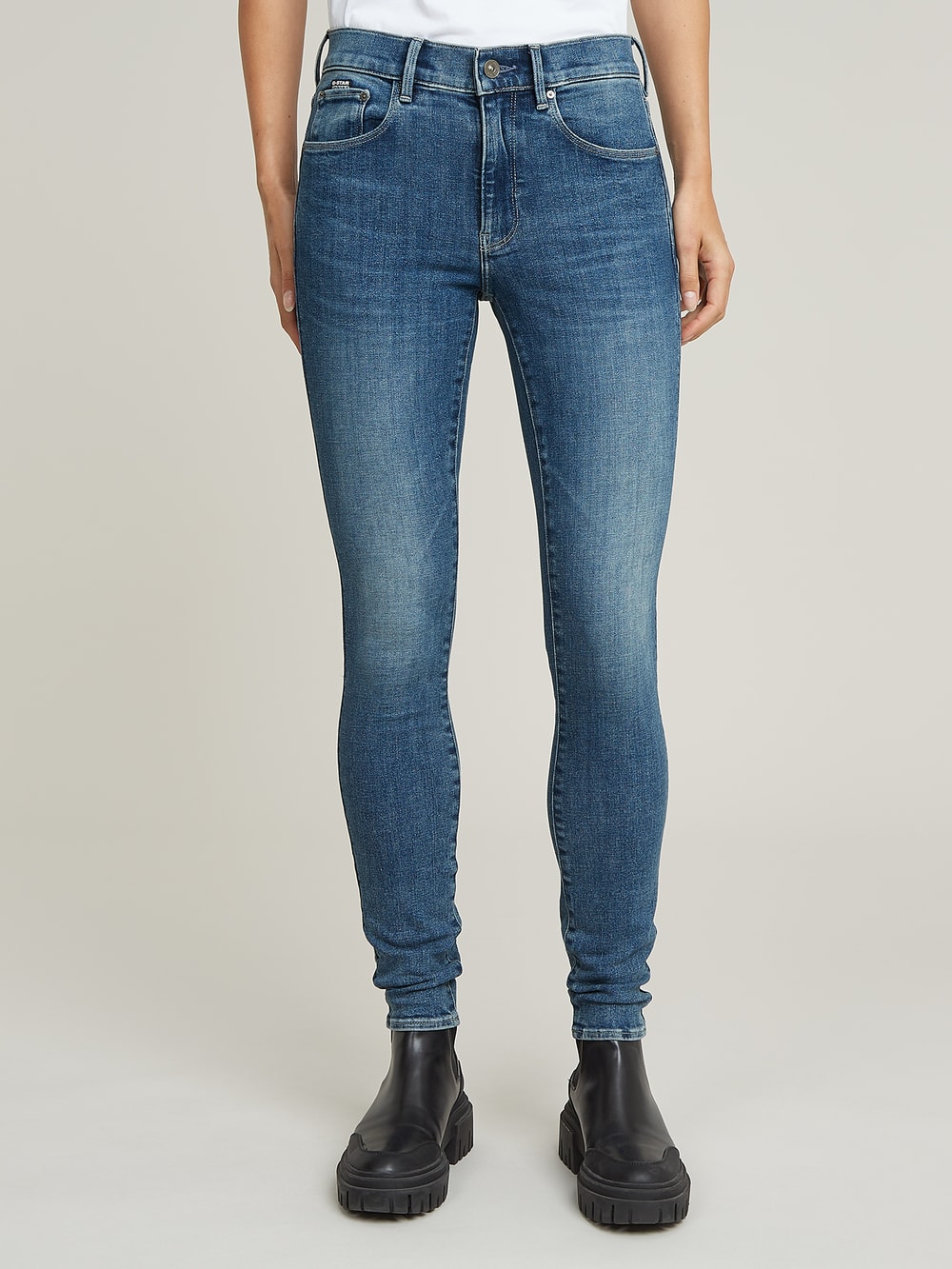 送料込★G-Star★ジーンズ Lhana Skinny デニム Lhana Skinny Jeans | Medium blue | G-STAR® US