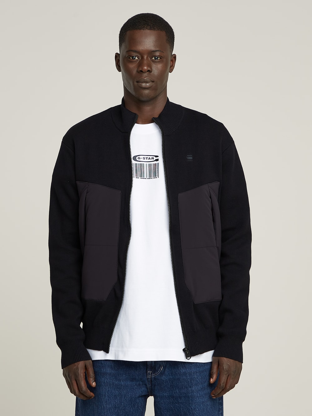 Gstar Raw Hombre Sudadera Classic Sport Zip Knitted Cardigan