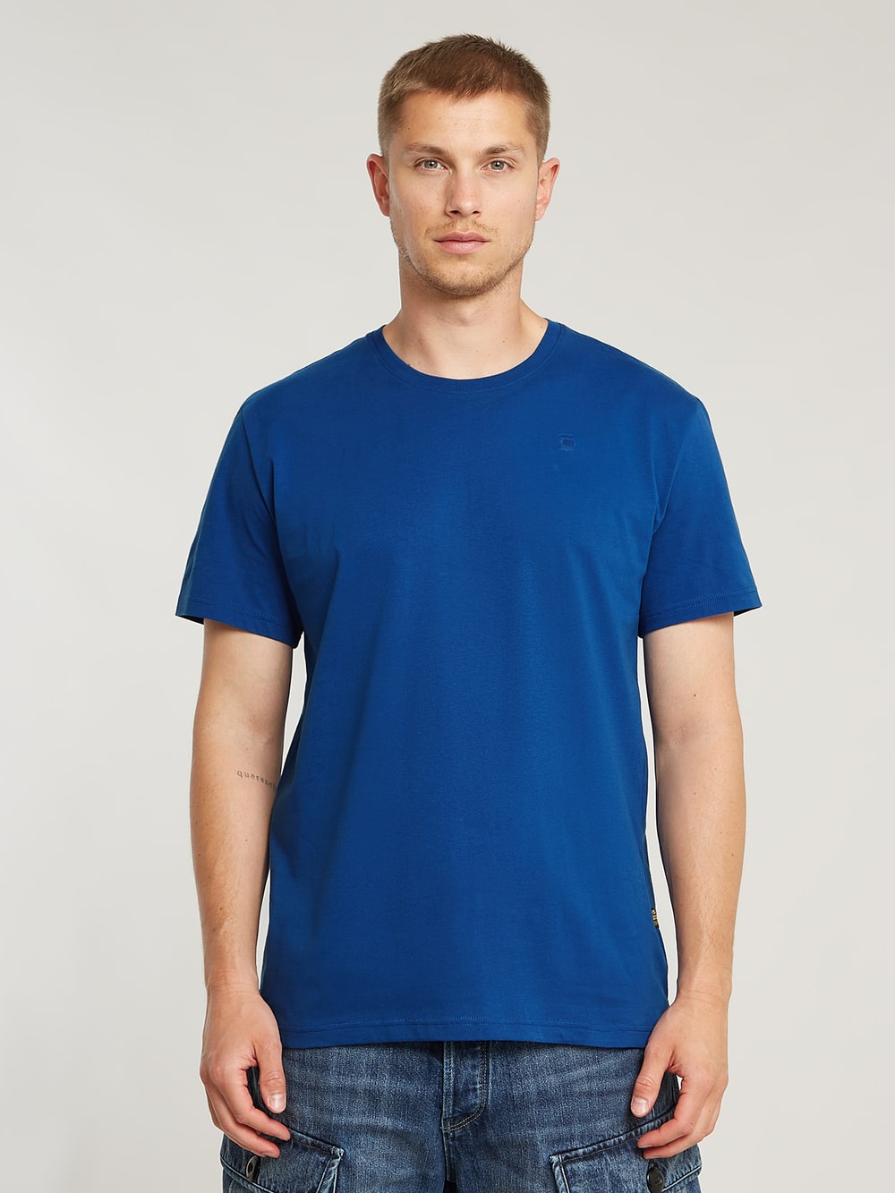 送料込★G-Star★Base-S Tシャツ Base-S T-Shirt | Dark blue | G-STAR® LT