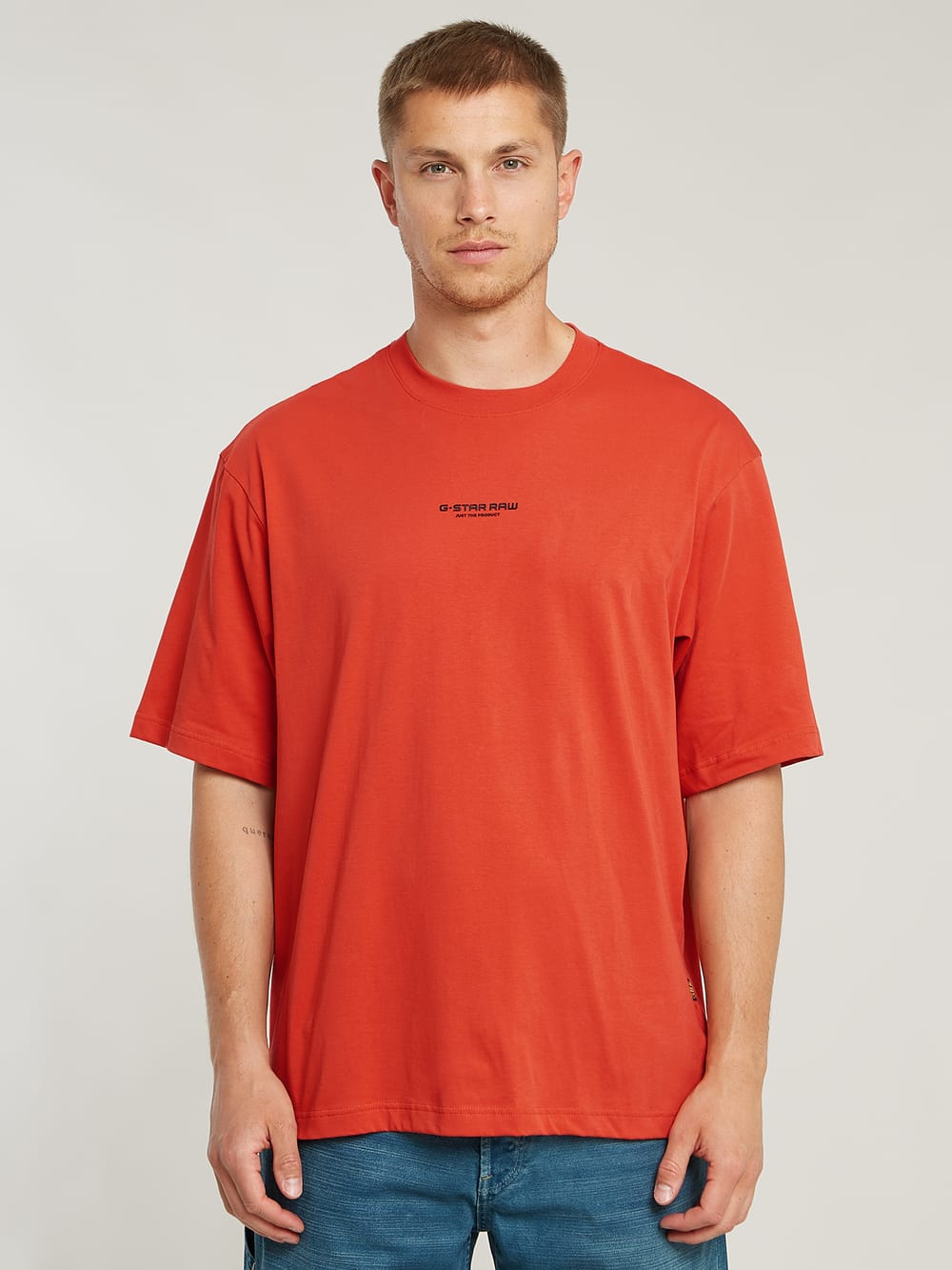 送料込★G-Star★Text Chest Tシャツ Text Chest T-Shirt | White | G-STAR® JP