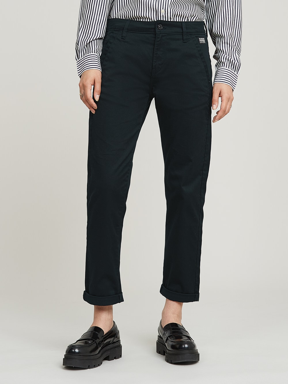 Kate Boyfriend Pants | ダークブルー | G-STAR® JP