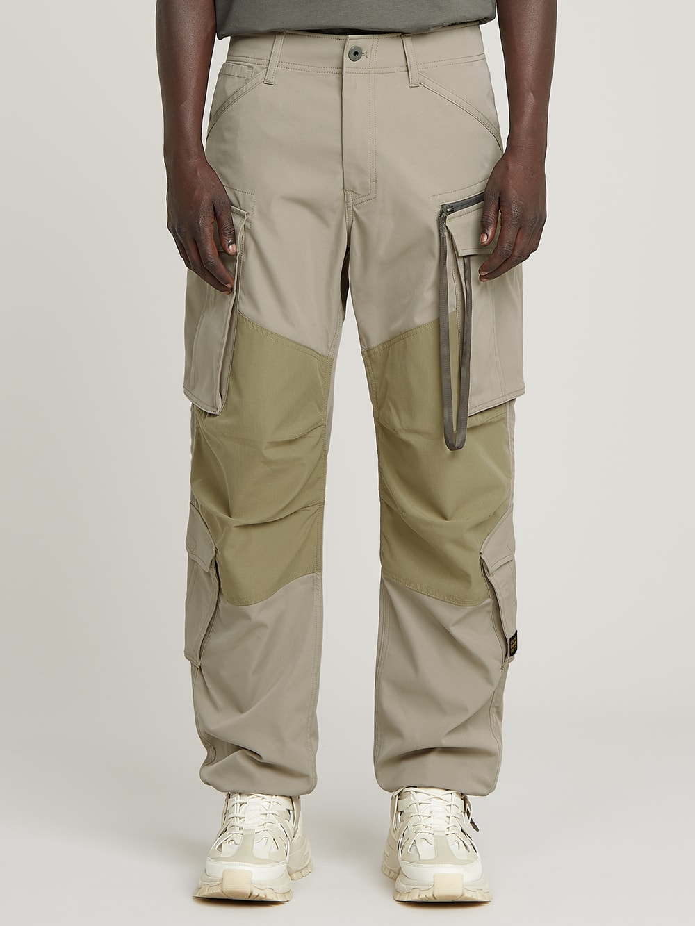 Rovic Zip 3D Regular Tapered Pants | ベージュ | G-STAR® JP
