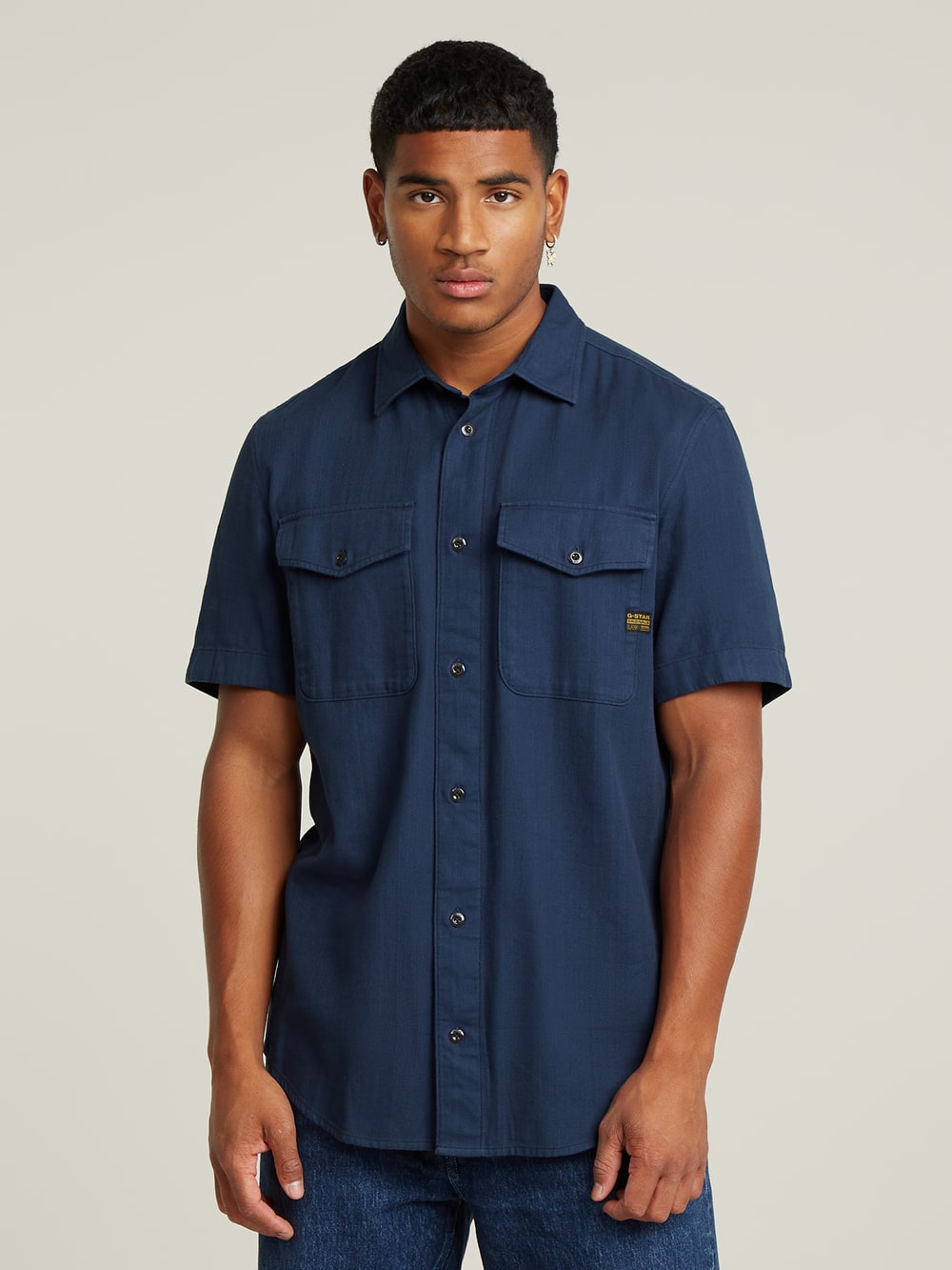Dressed Super Slim Shirt | ブラック | G-STAR® JP