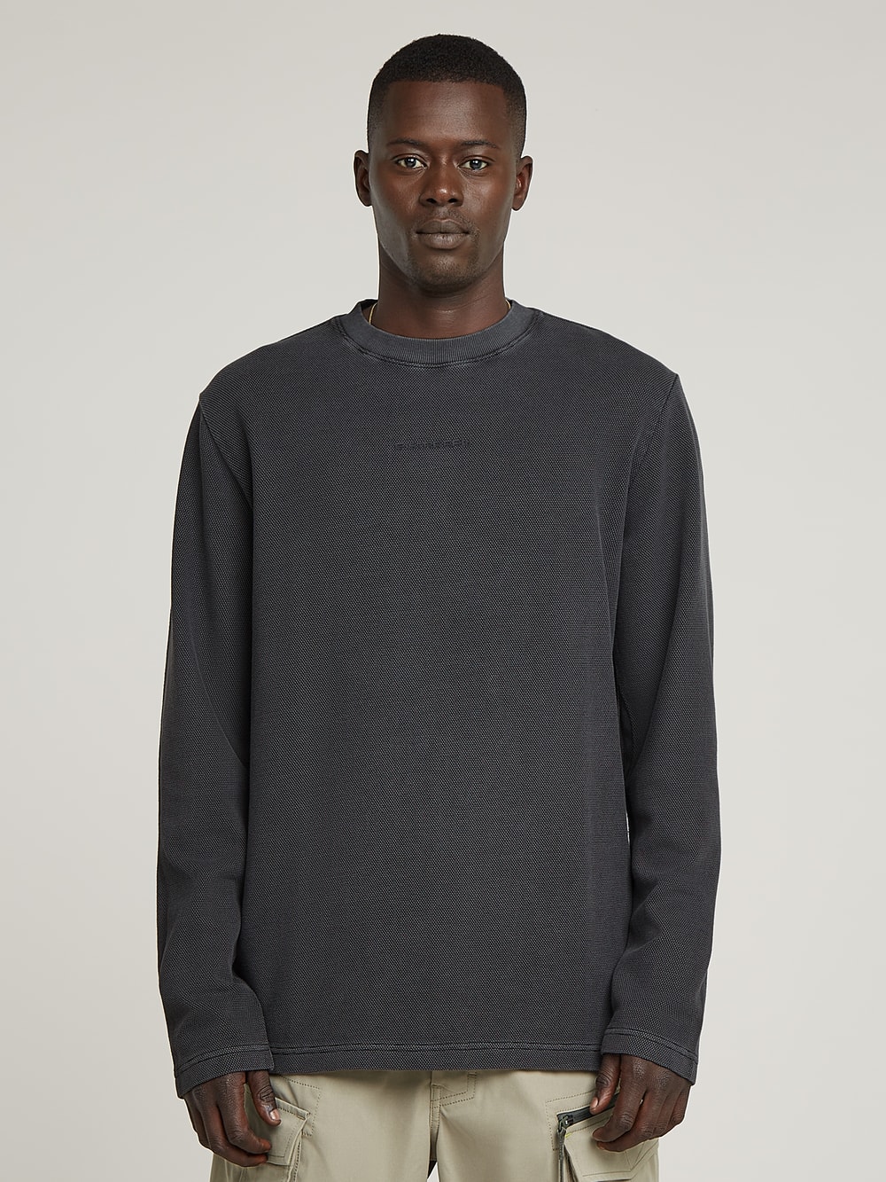 送料込★G-Star★Overdyed Center Chest Loose 半袖Tシャツ Overdyed Pocket Tweeter | ブラック | G-STAR® JP
