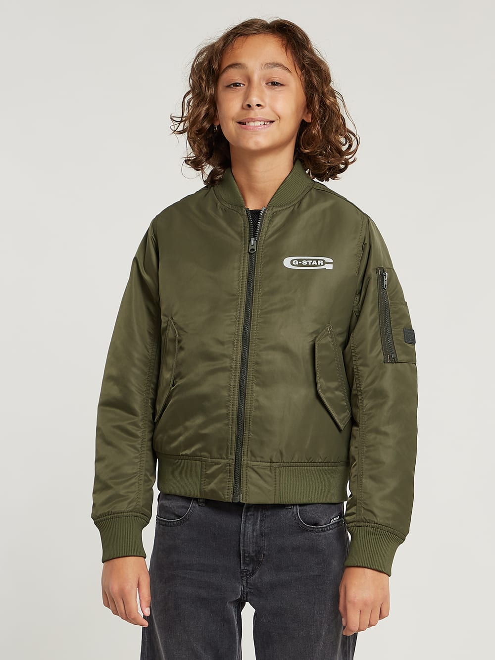 Arris Unpadded Bomber Jacket | Green | G-STAR® US