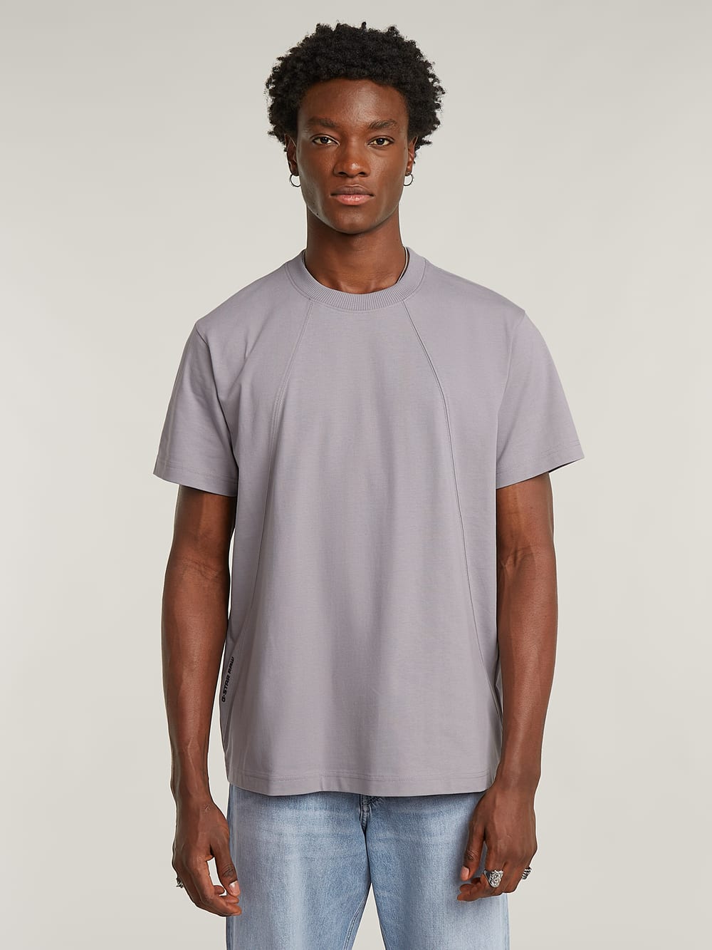 Horizontal Seam Loose Top | ホワイト | G-STAR® JP