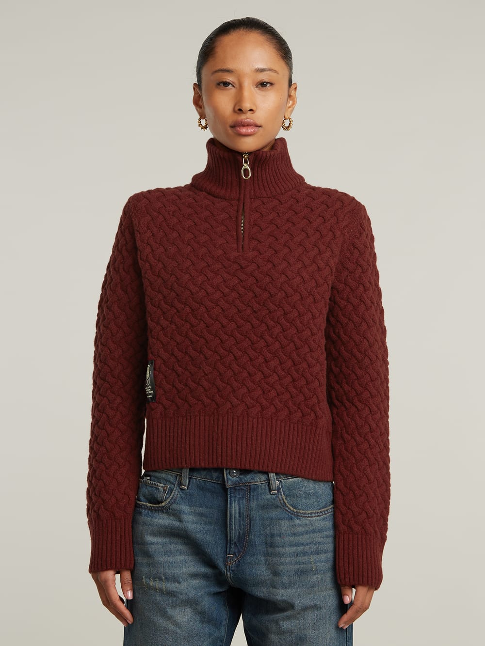 Womens chunky knitwear sale