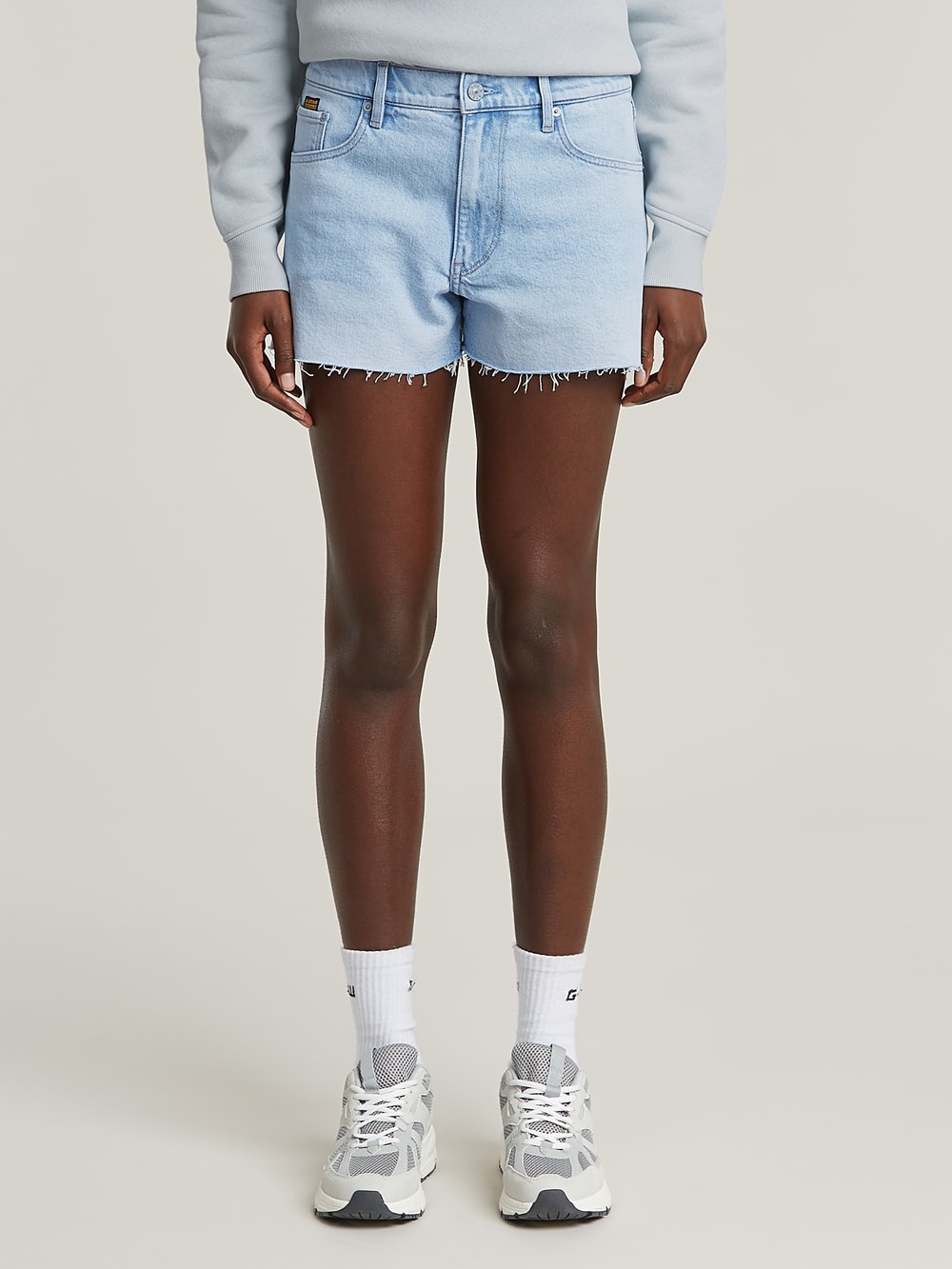 Viktoria Bermuda Shorts Clean Edge | グレー | G-STAR® JP