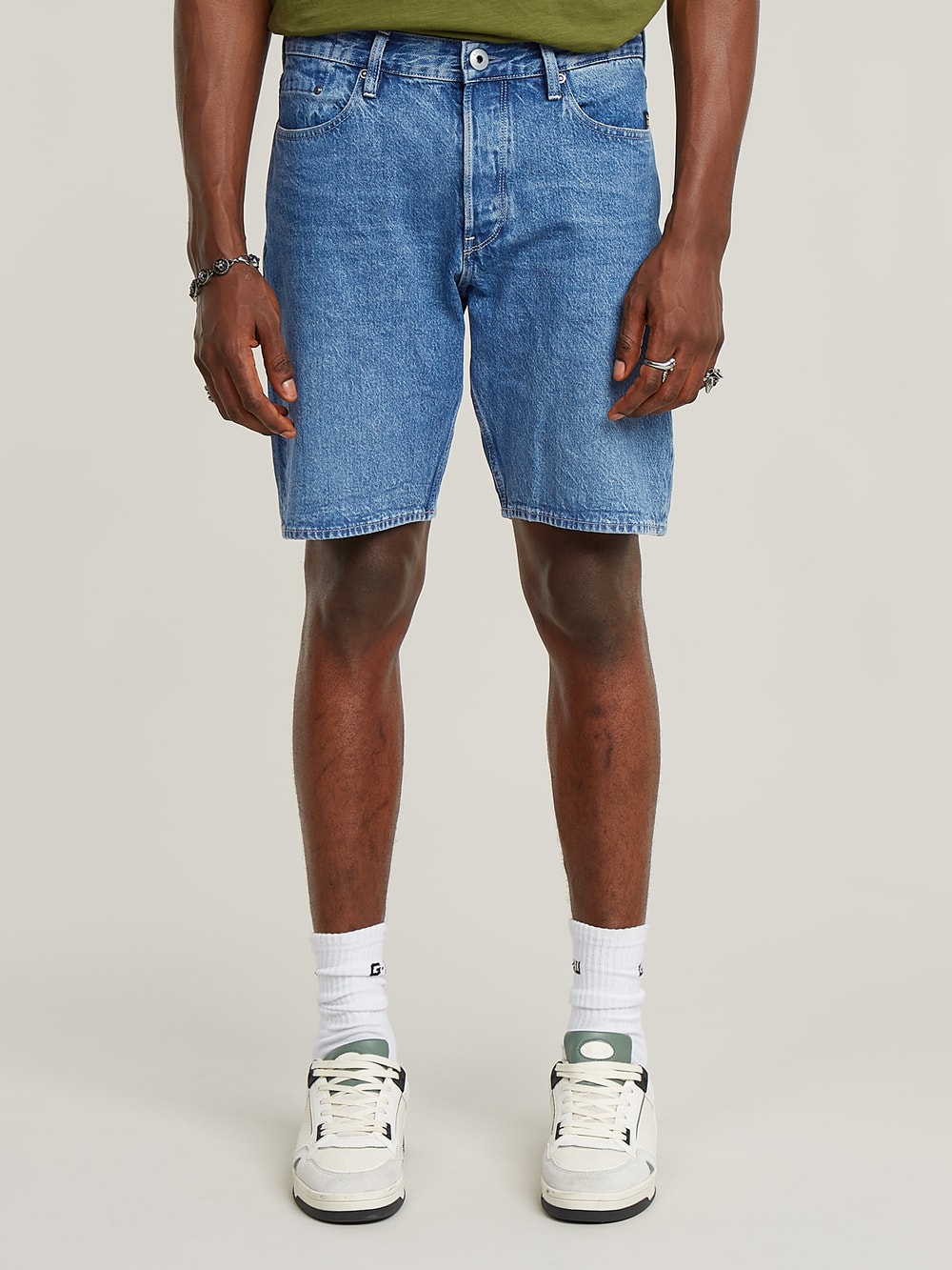 Judee Short Clean Edge Shorts | Beige | G-STAR® PL
