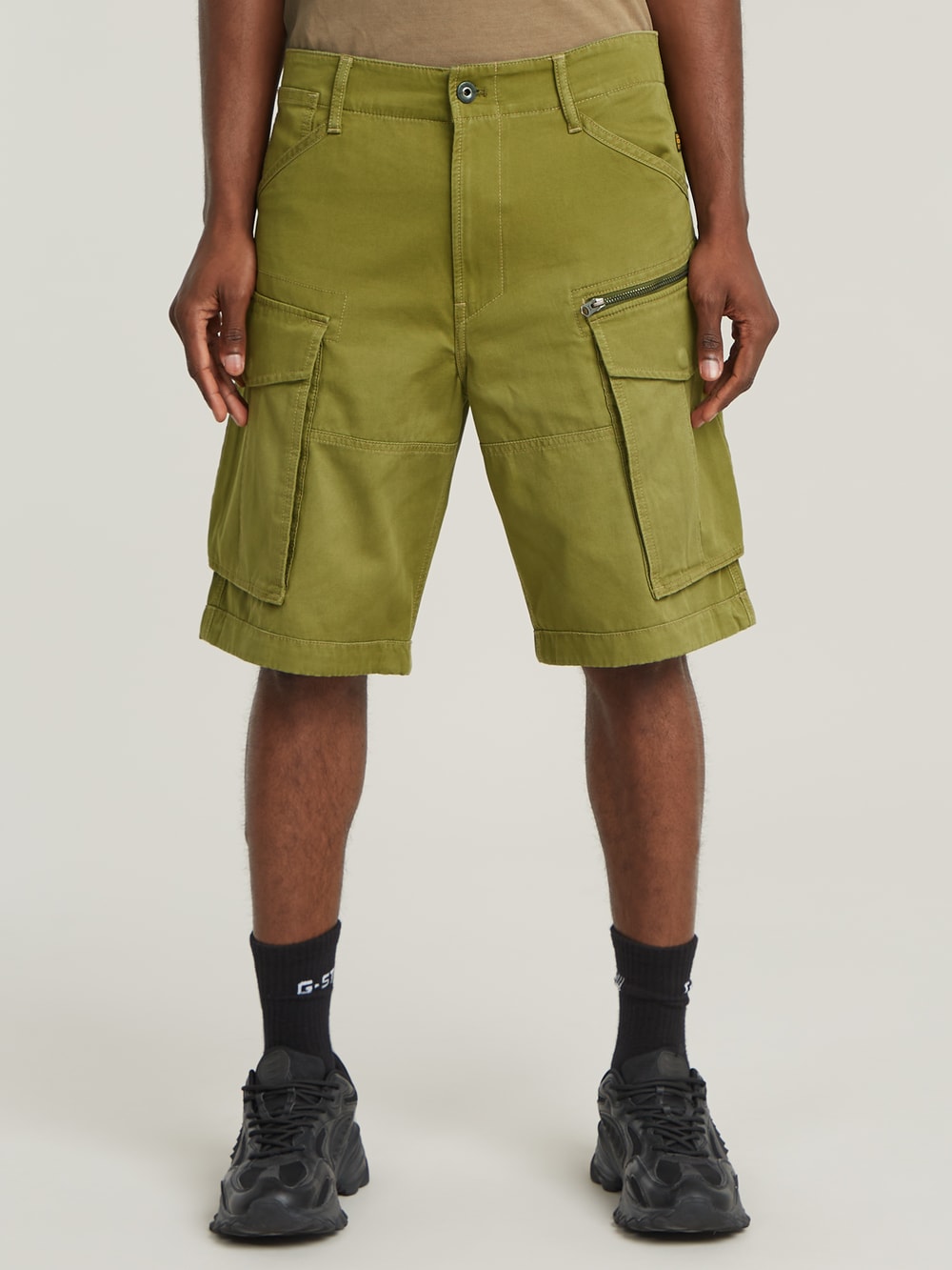 Rovic Zip Regular Shorts | ダークブルー | G-STAR® JP