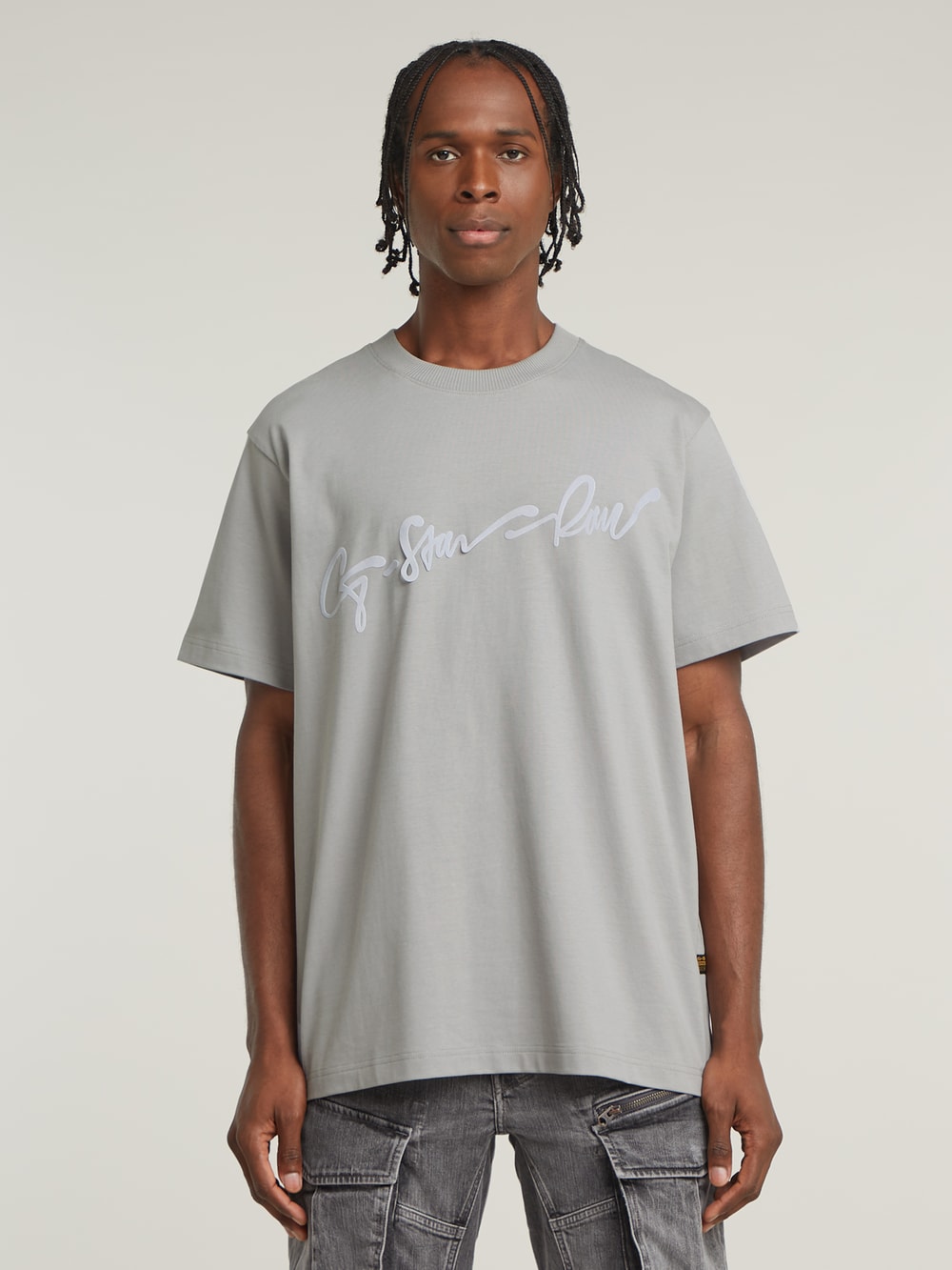 送料込★G-Star★G-Script Tシャツ G-Star RAW｜【公式ショップ】G-SCRIPT T-SHIRT/フロント