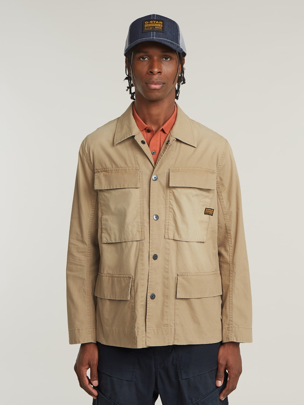 商品画像：g-star-track-overshirt-grey.jpg 3
