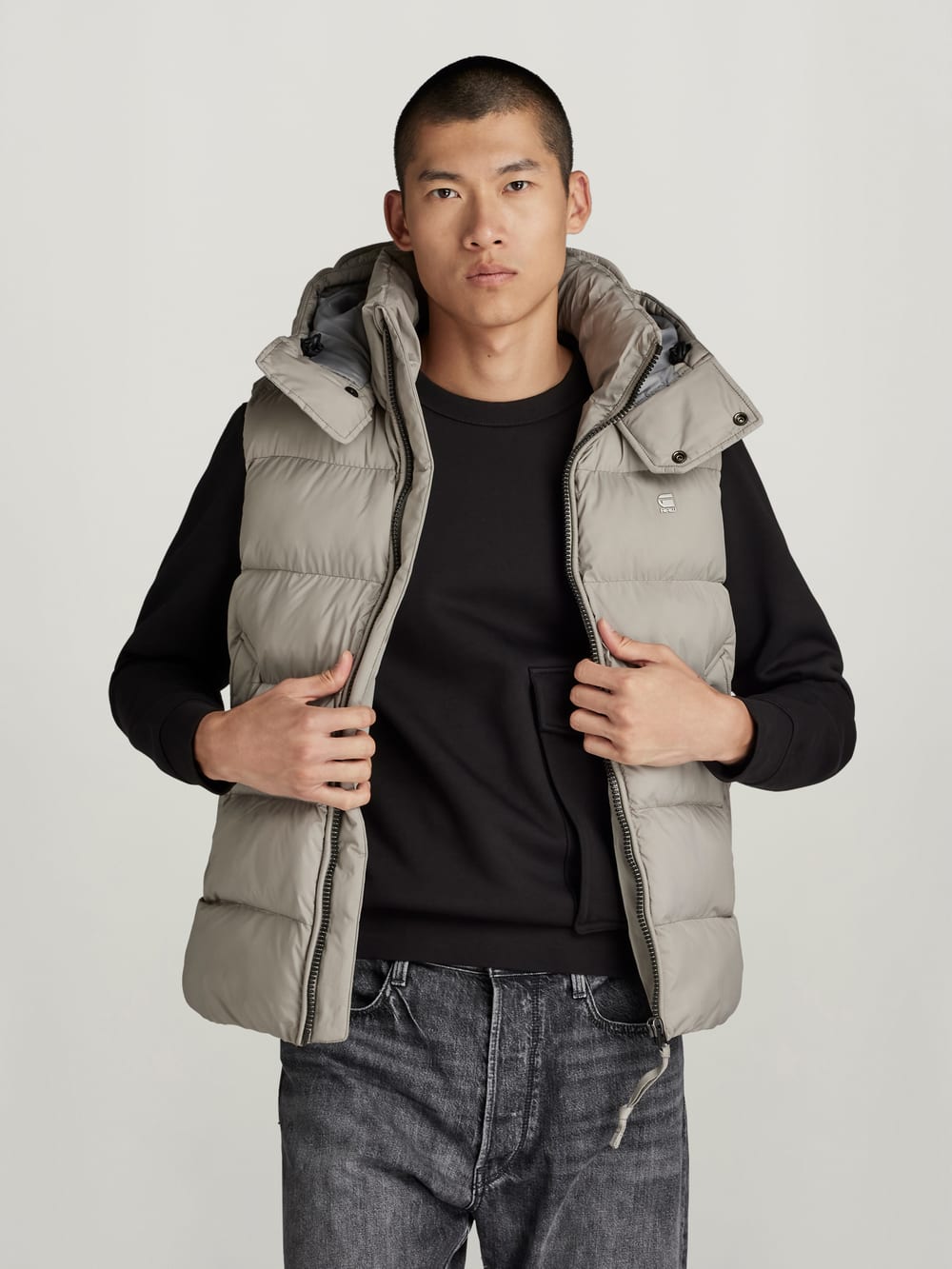 Men s Puffer Quilted Vests G Star RAW US