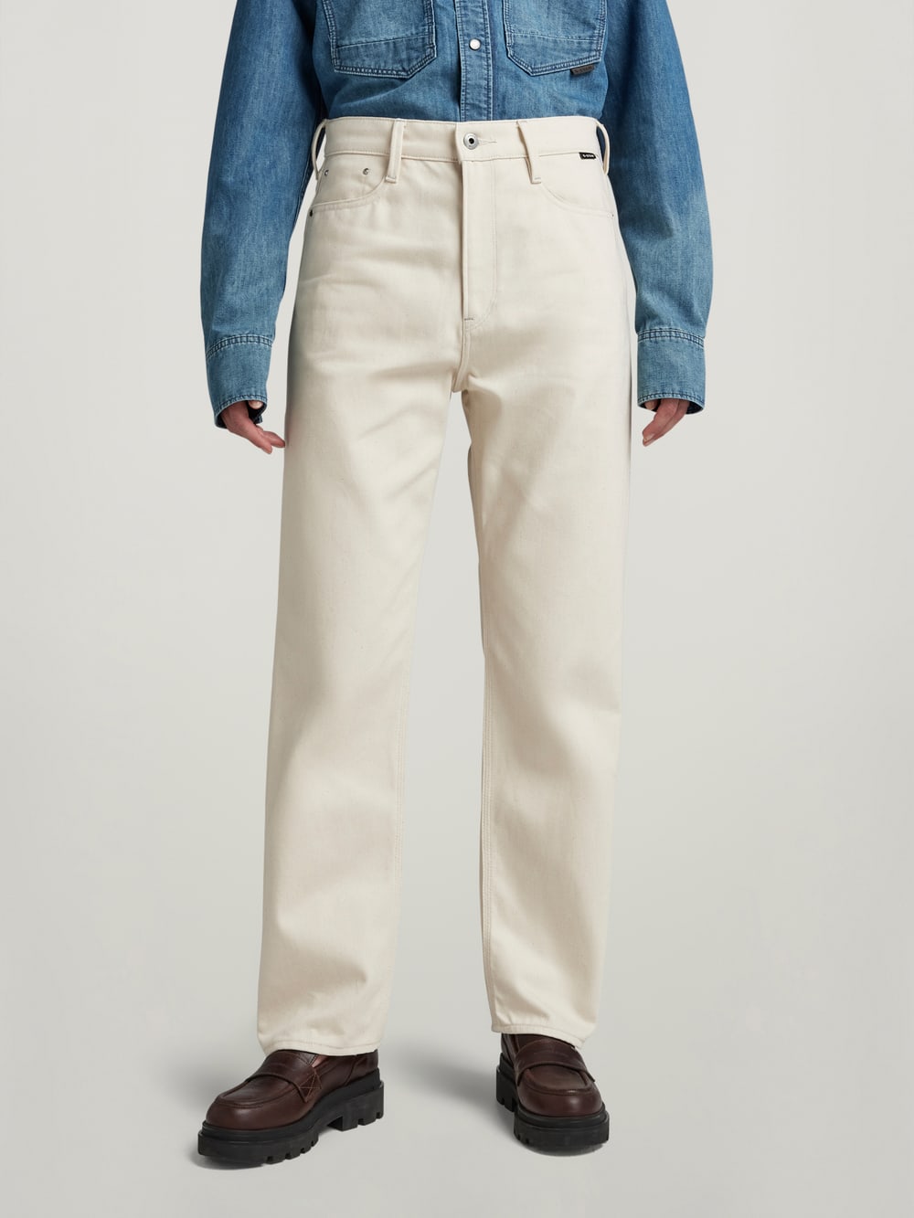 Type 89 Loose Jeans | White | G-STAR® US