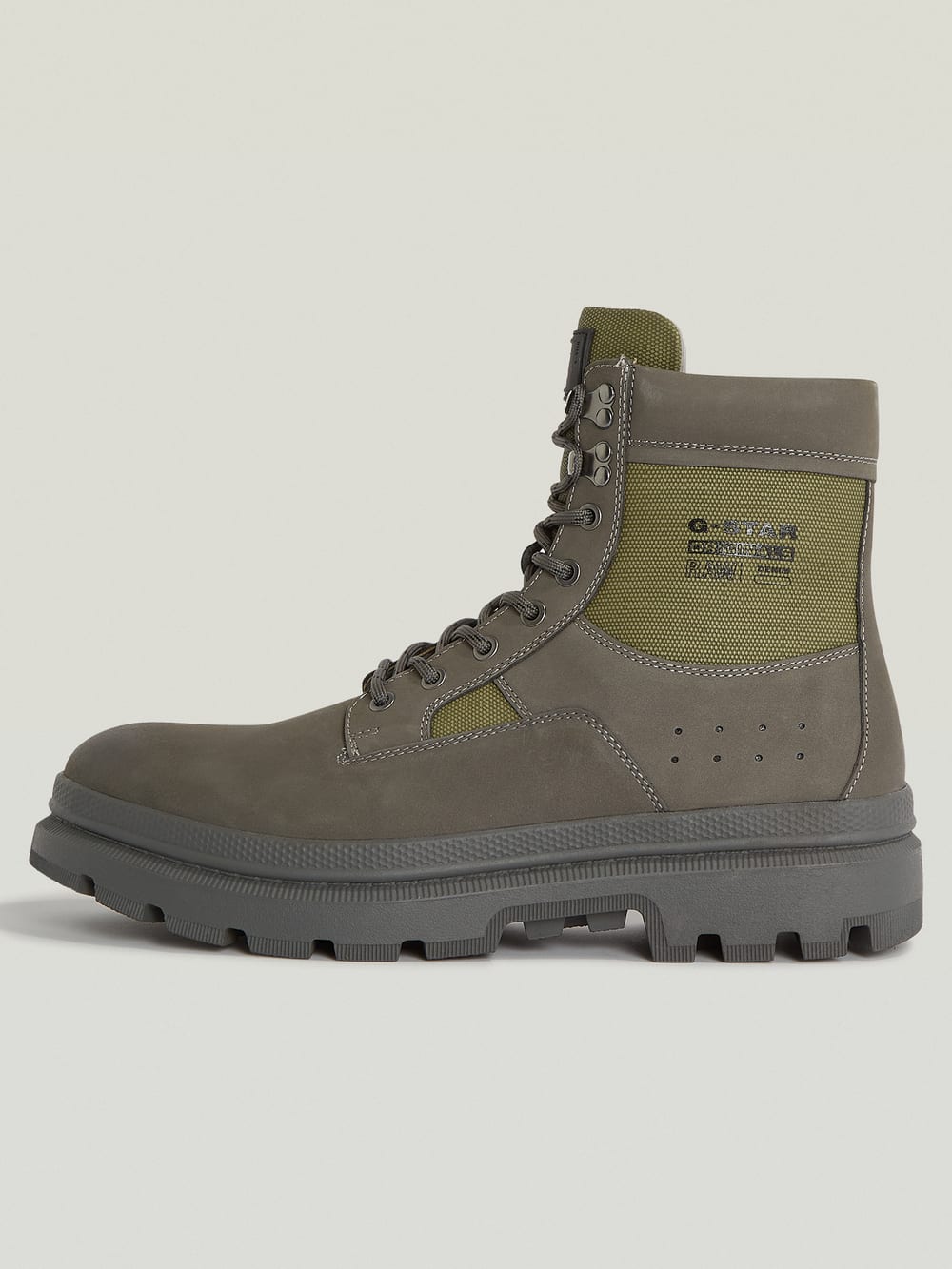 Arron Lace Mid Boots | Black | G-STAR® US