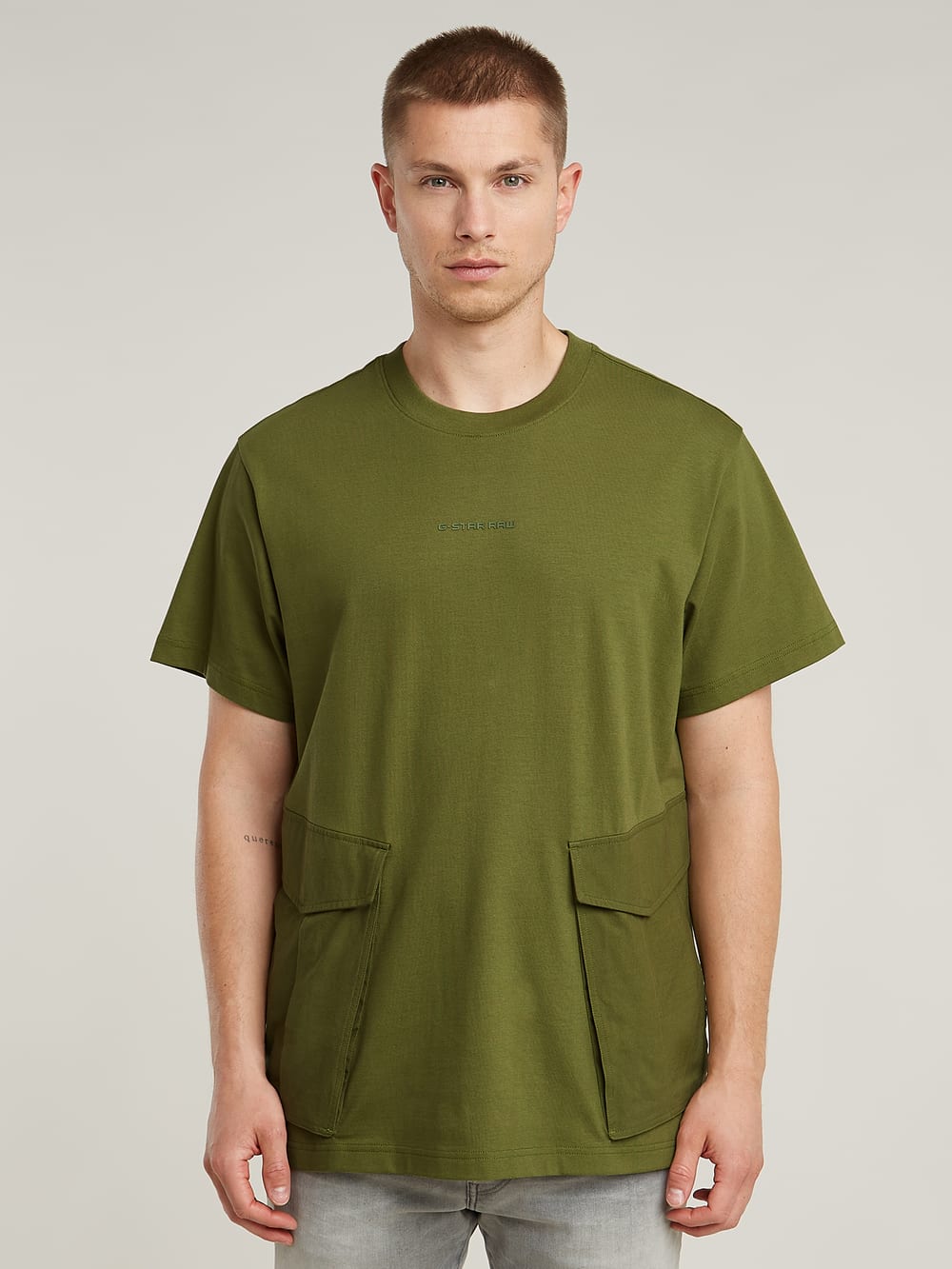 Pigment Dye Loose T-Shirt | Red | G-STAR® TW