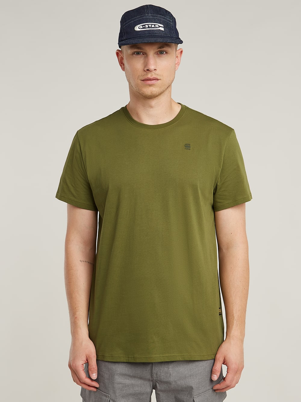 Slim Base T-Shirt | Grey | G-STAR® JP