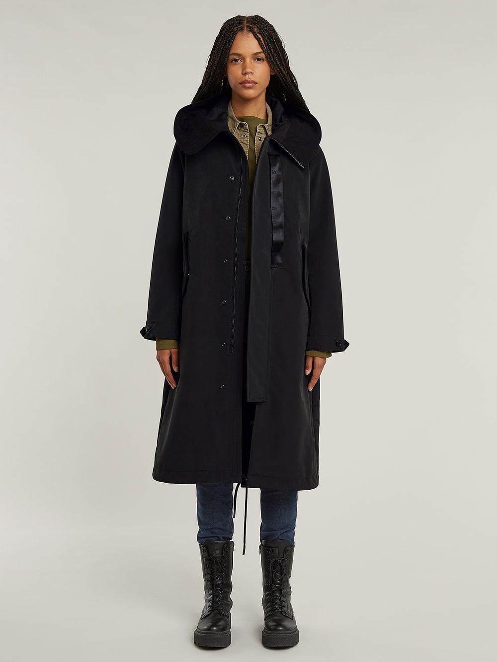 G star parka womens top