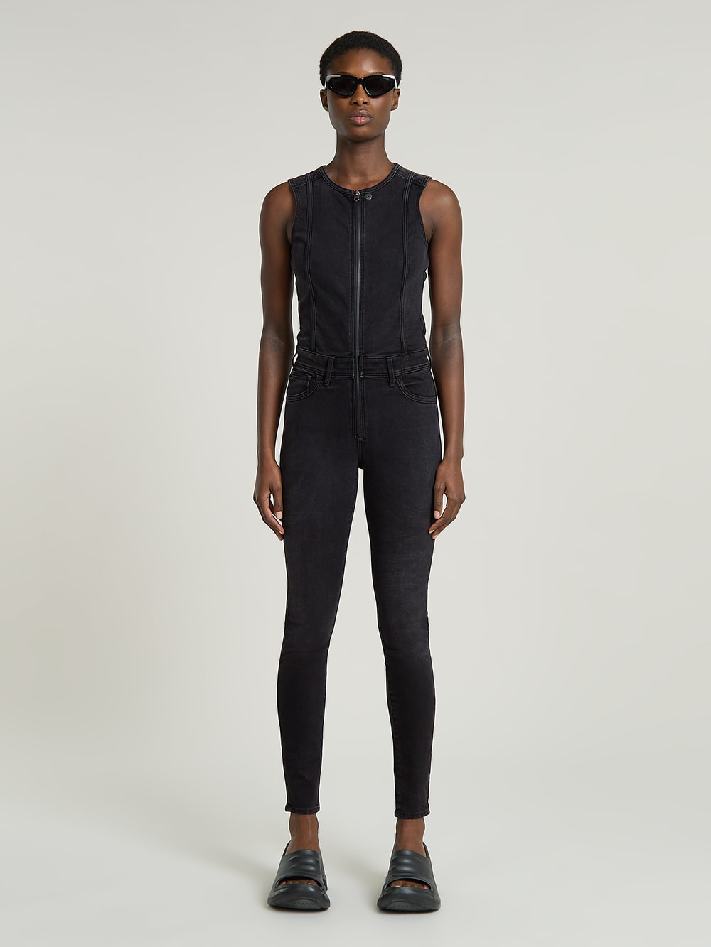 G star raw denim jumpsuit hotsell
