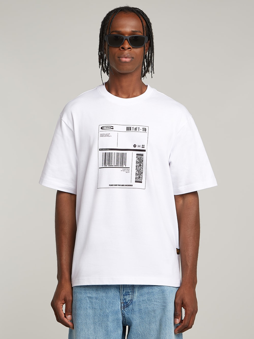 送料込★G-Star★リブネック Graphic 8 Tシャツ 楽天市場】G-STAR RAW ジースターロウ Tシャツ バンダナボックス