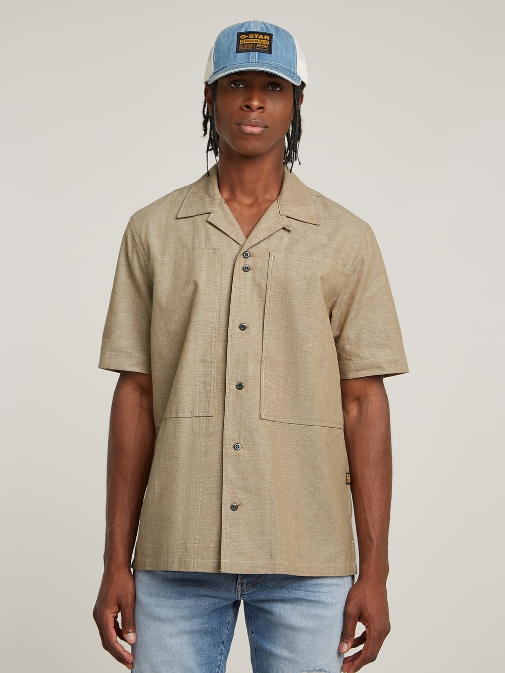 ジースター ロウ G-STAR RAW シャツ 半袖 メンズ Shirt D22950-D362