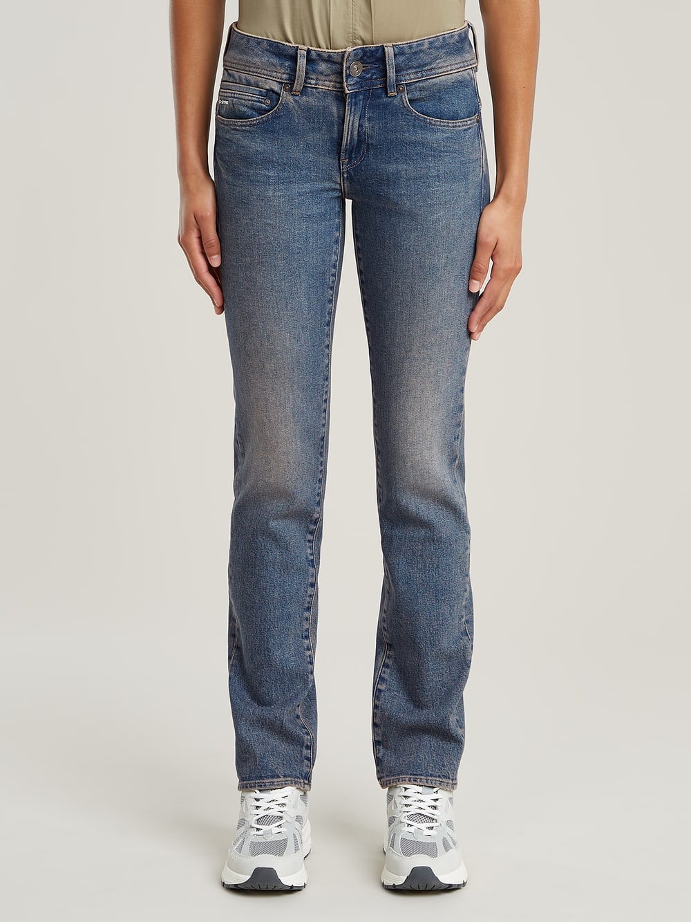 ジースターロウ　MIDGE COL  MID skinny  24 G-STAR RAW - ジースターロウ MIDGE COL MID skinny 24格の通販