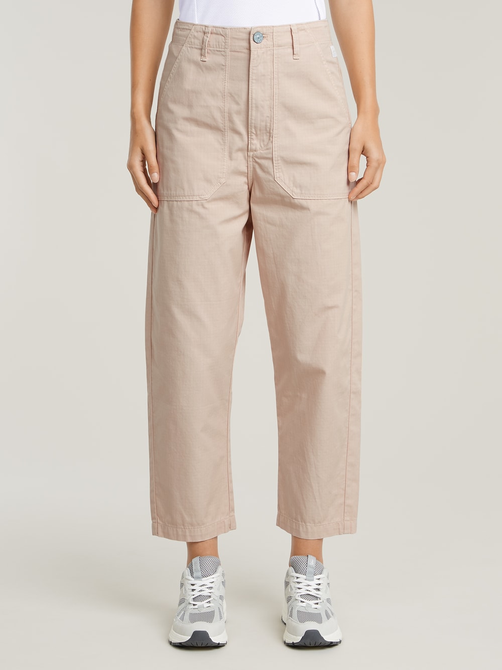 AnyBody All-Stretch Twill Wide Leg Cropped Pants - QVC.com