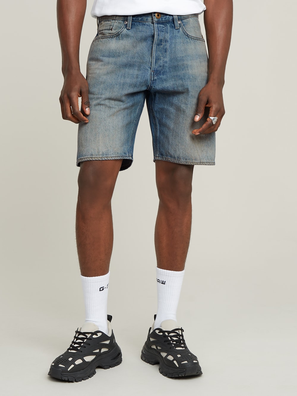 送料込★G-Star★True Raw Edge ジーンズショート True Shorts Raw Edge | Light blue | G-STAR® US