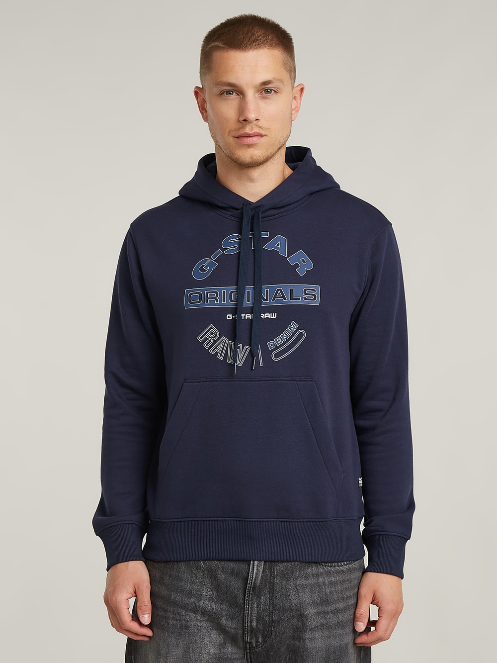 G star blue hoodie store