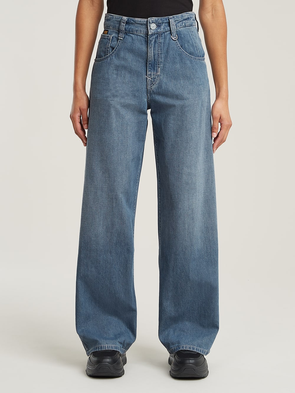 送料込★G-Star★Deck 2.0 ジーンズ Deck 2.0 High Loose Jeans | ミディアムブルー | G-STAR® JP