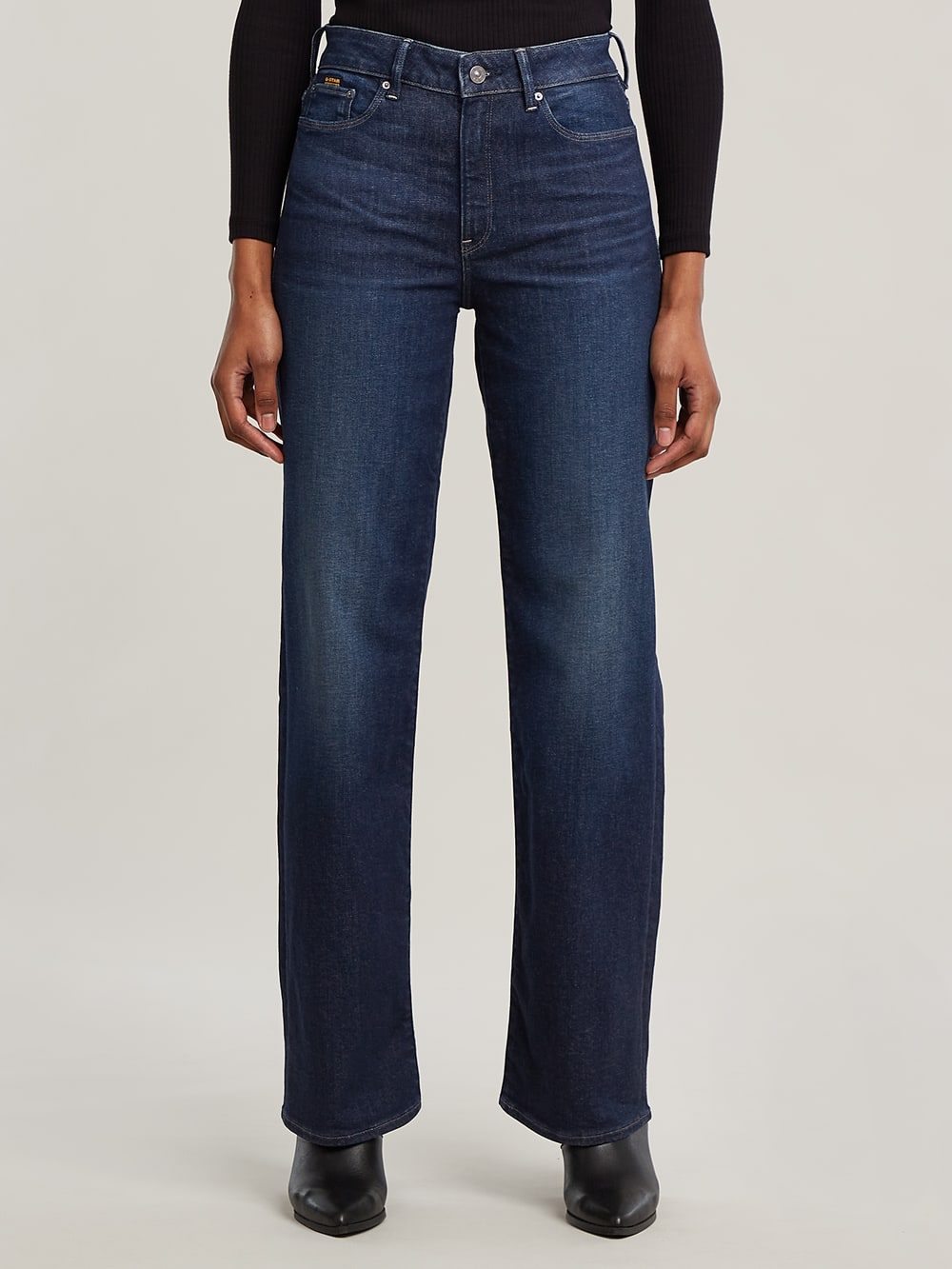 G-Star Raw Men's 3301 Straight Tapered Fit Jeans, Dark Aged