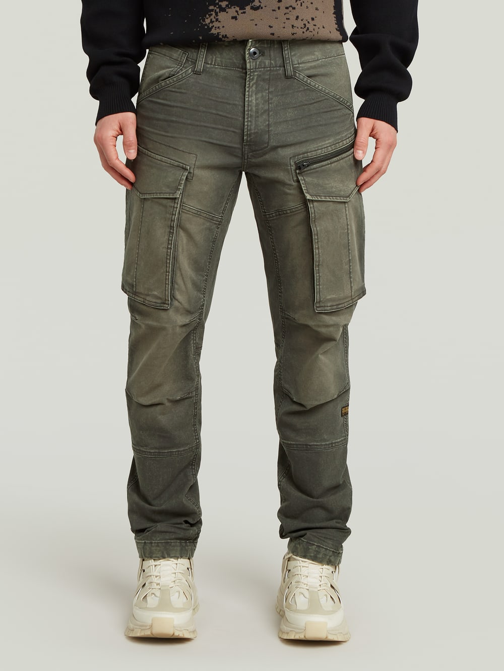 Rovic Zip 3D Regular Tapered Pants | Grey | G-STAR® US