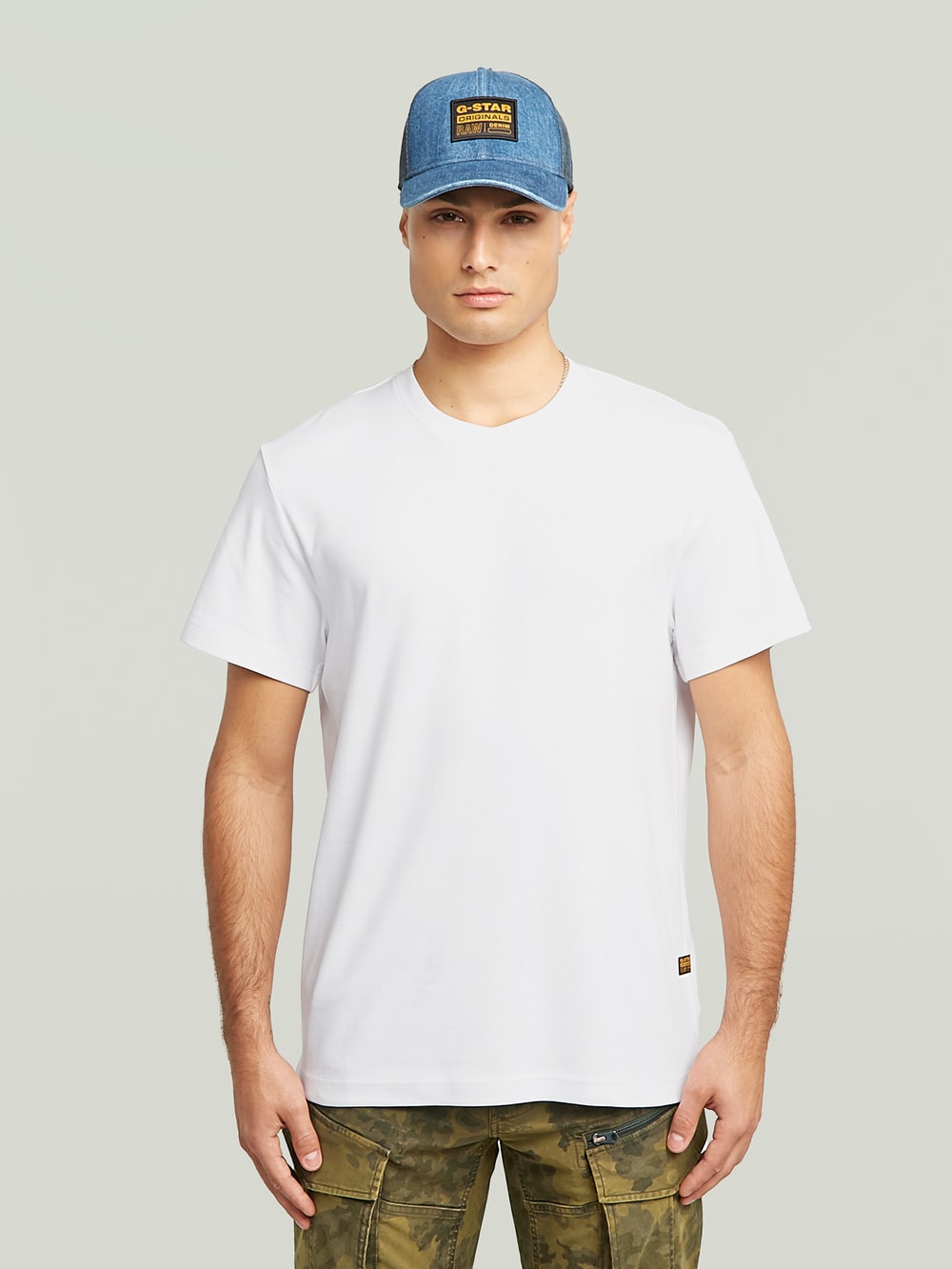 送料込★G-Star★G-Script R T Tシャツ G-Script T-Shirt | White | G-STAR® US