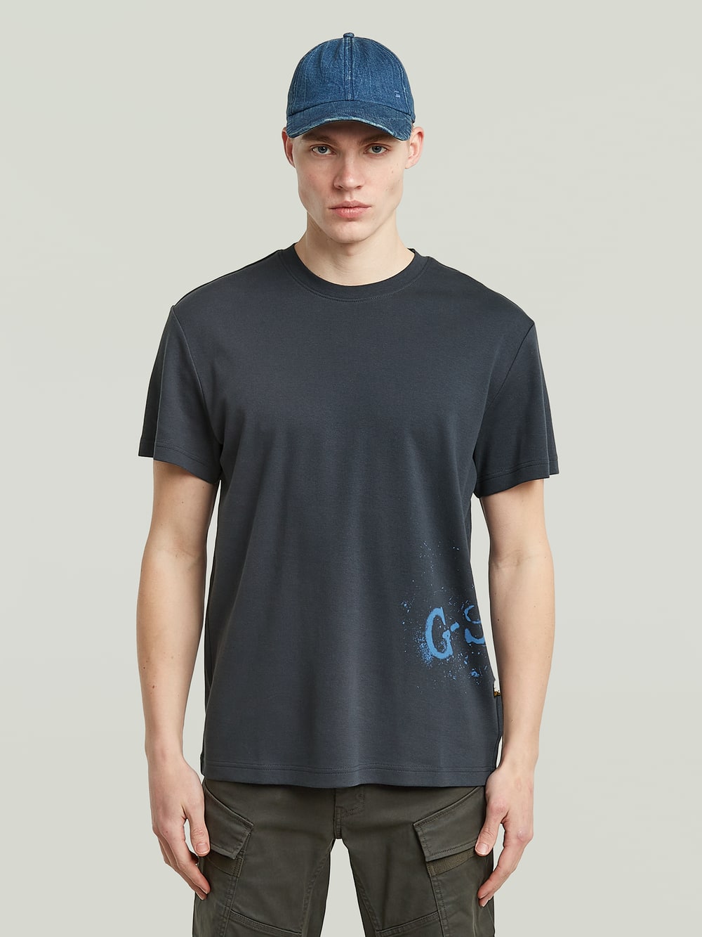 Sprayed Letters Loose T-Shirt | Multi color | G-STAR® US