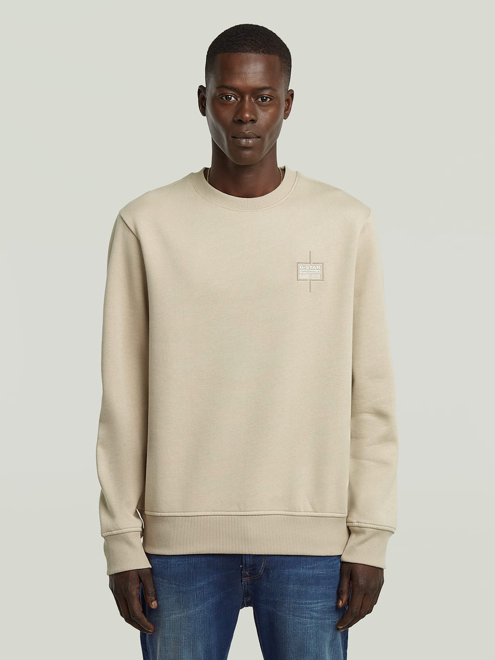 Originals Logo Graphic Sweater | Black | G-STAR® US