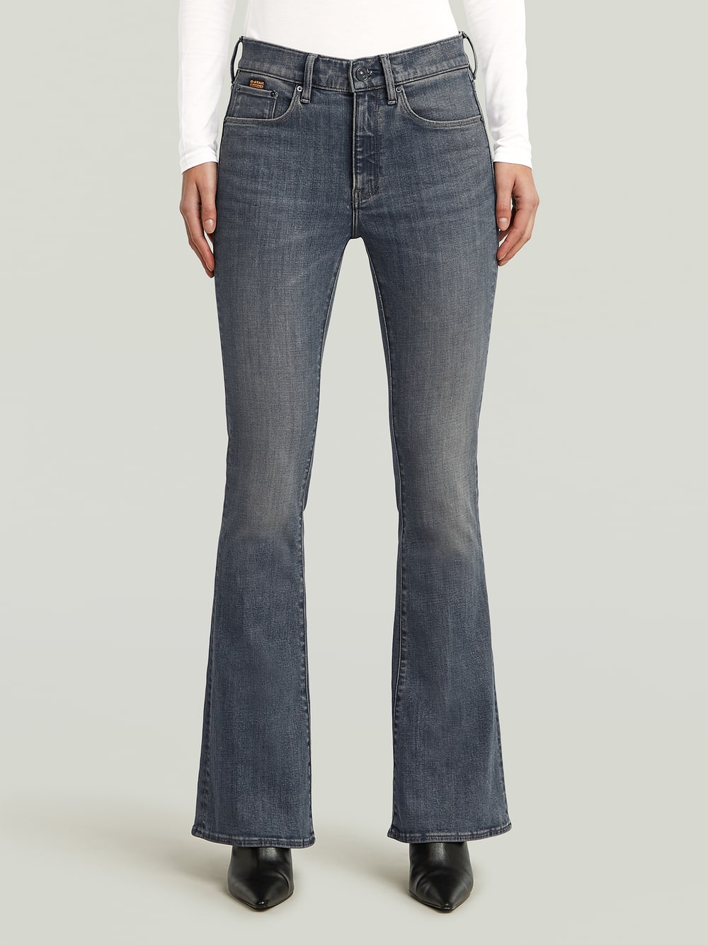 送料込★G-Star★ジーンズ Midge Mid Waist Bootcut Midge Bootcut Jeans | Dark blue | G-STAR® US